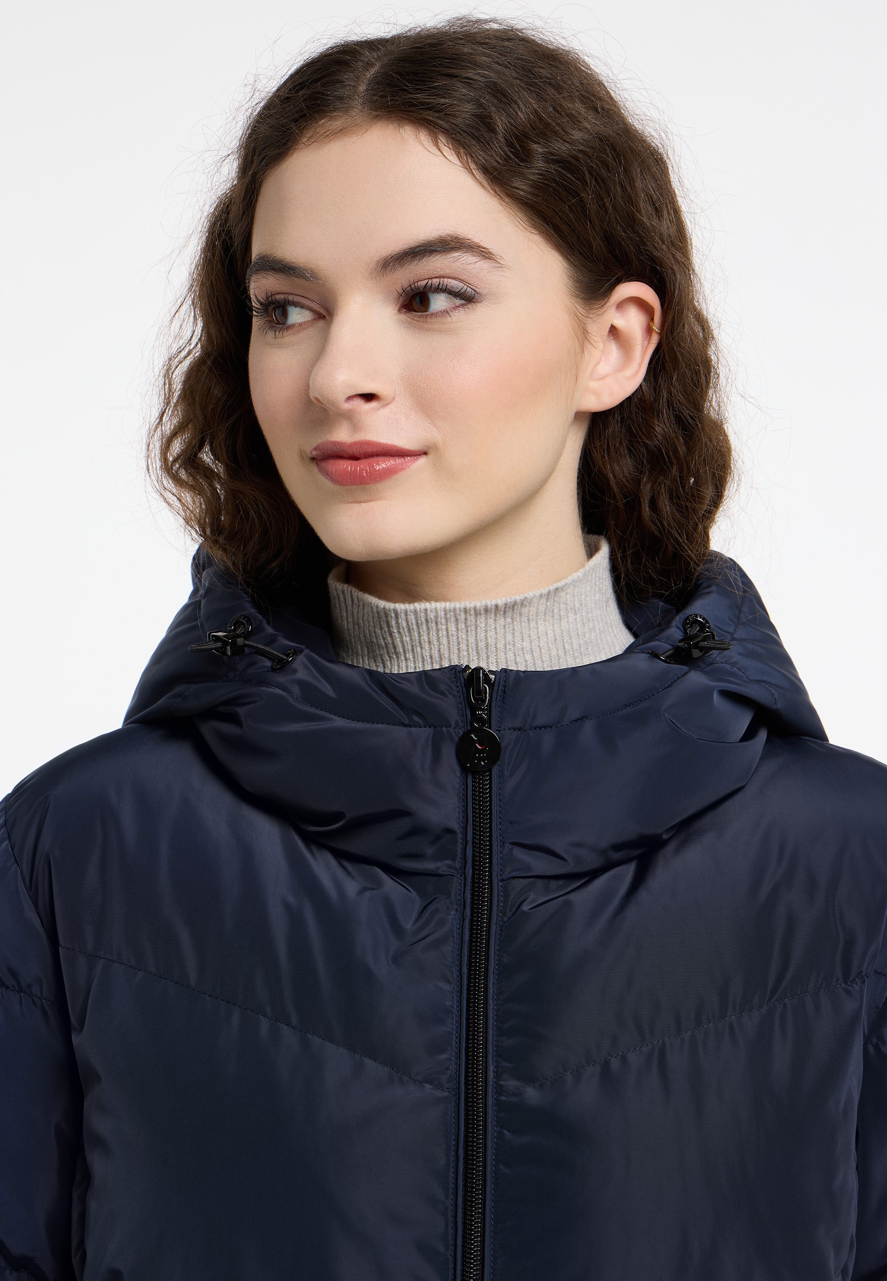 Frieda & Freddies Langmantel »Down-Like Coat / Willow«, mit Kapuze
