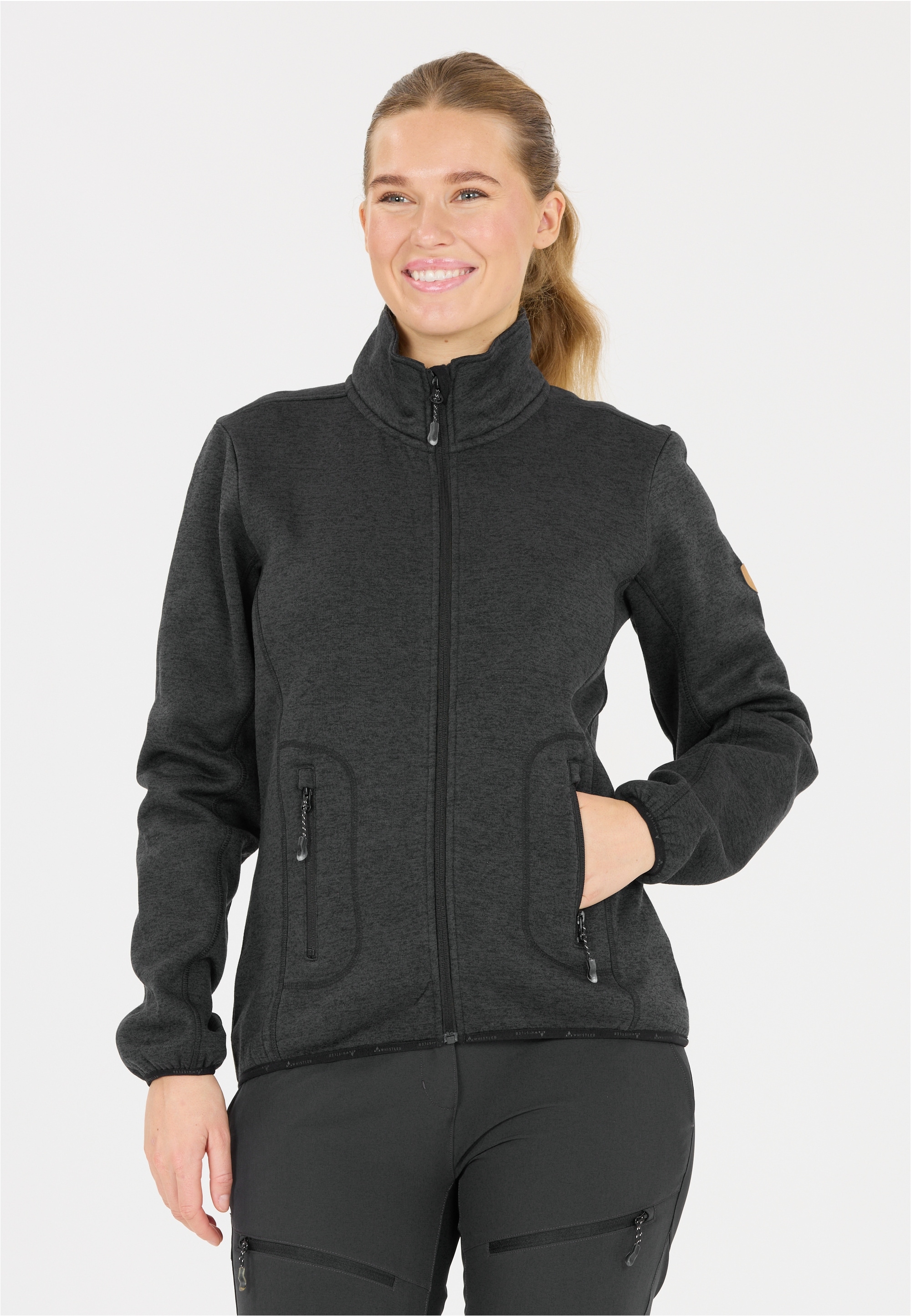 WHISTLER Fleecejacke "SAMANI" aus schnell trocknendem Funktionsmaterial