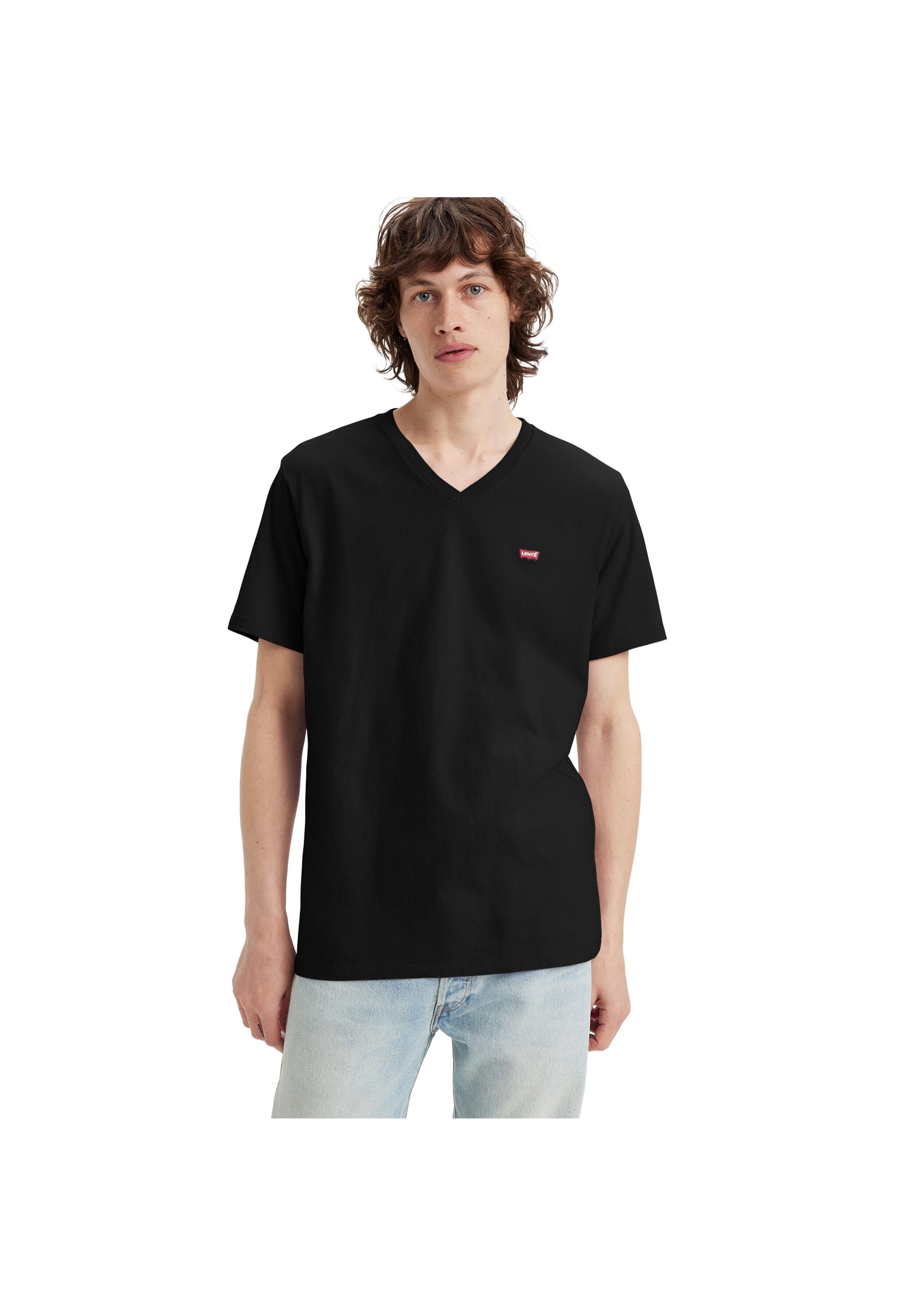 Levi's® T-Shirt »T-Shirt ORIGINAL HM VNECK 1er Pack« 1 tlg.