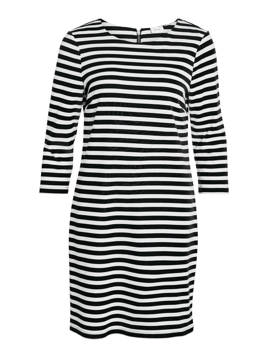 Vila Jerseykleid "VININNY 3/4 O-NECK DRESS/LC" günstig online kaufen