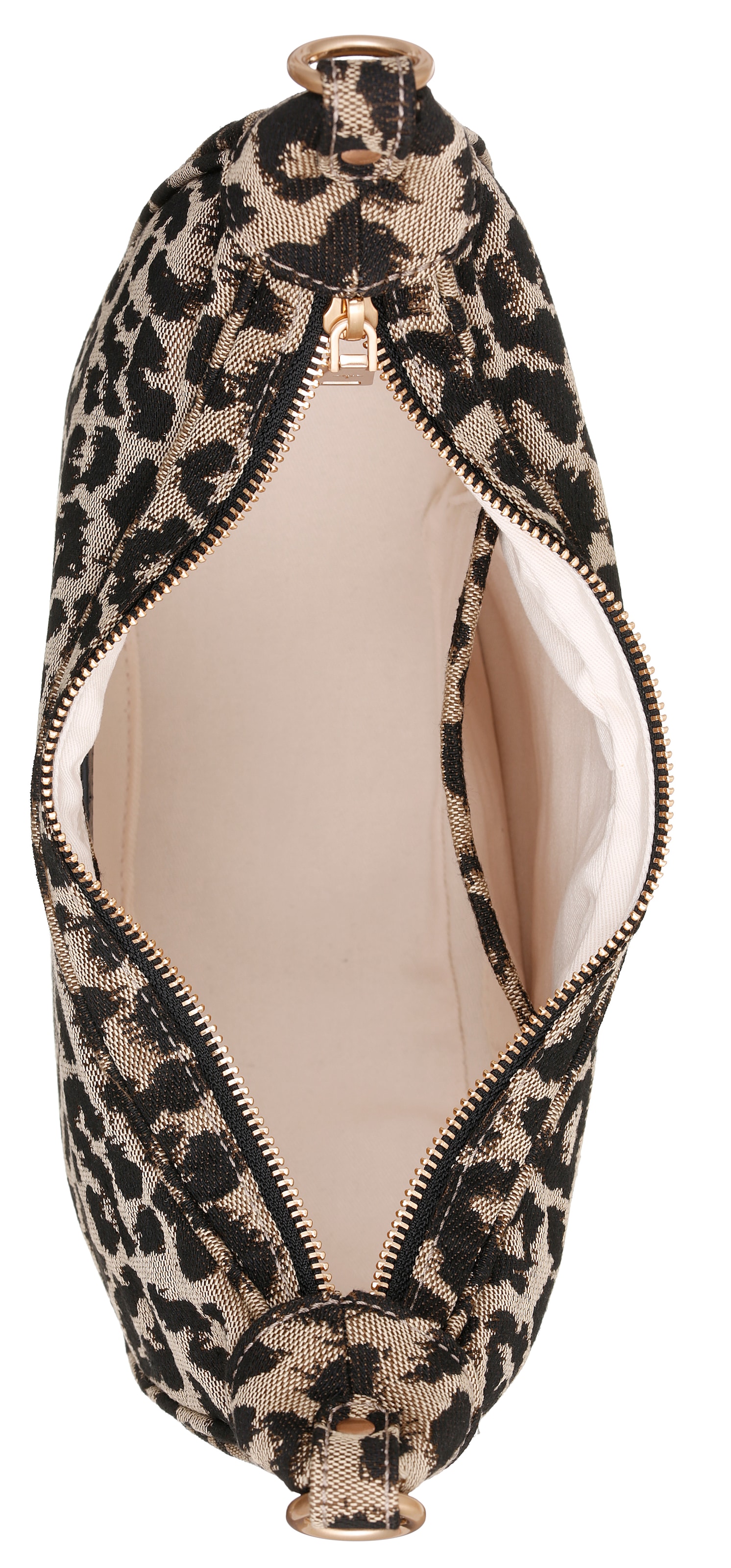 JOOP! Schultertasche »sicilia shoulderbag mvz« Damen Handtasche, Hobo, Umhängetasche im modischen Animal-Print