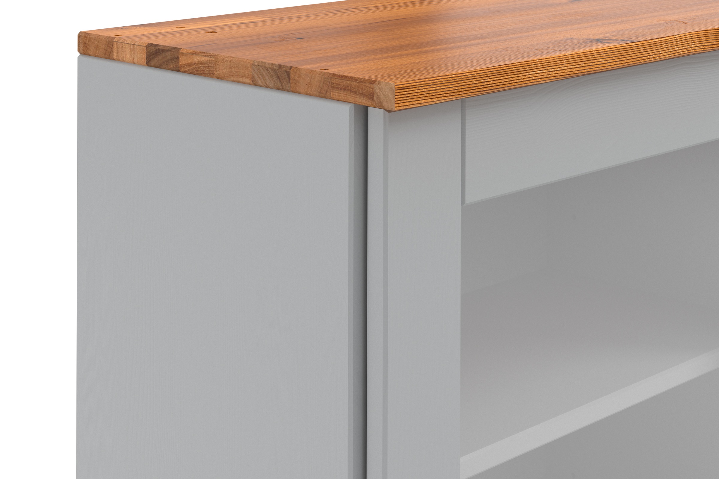 Home affaire Hängeschrank »Alby2«, Mit Metallgriffen und Glastüren, Breite 50 cm