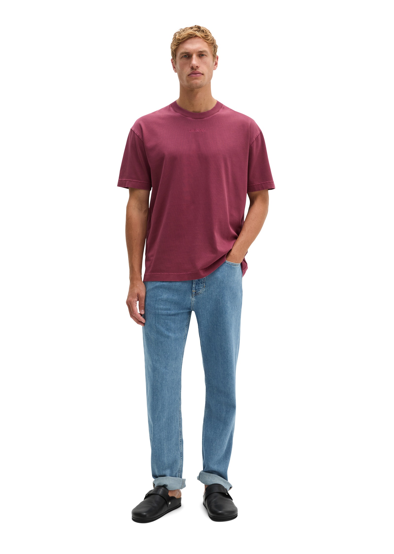 Marc O'Polo T-Shirt »aus schwerem Bio-Baumwoll-Jersey«