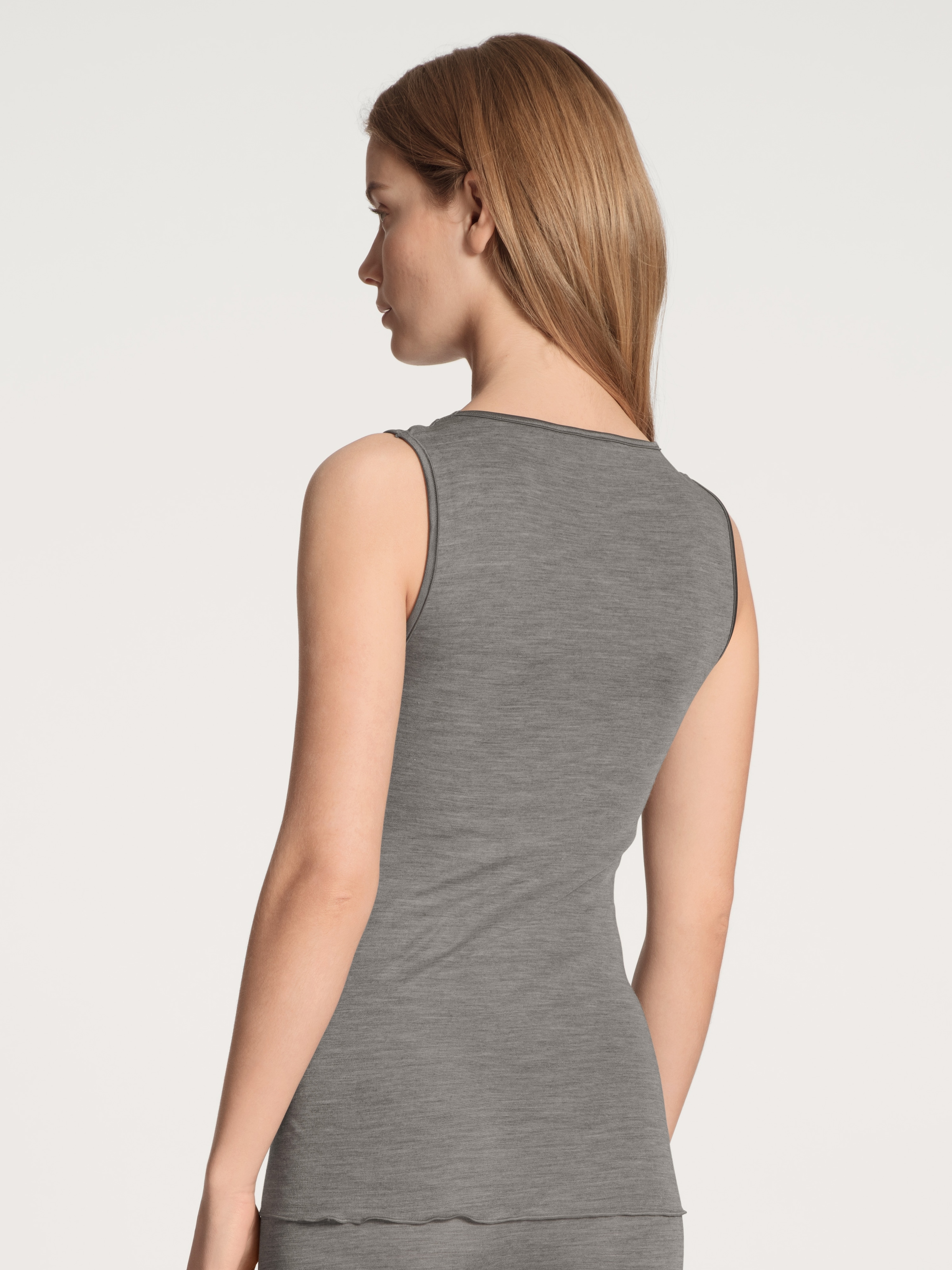 CALIDA Tanktop »True Confidence«, Rundhals, atmungsaktiv, wärmend, elastisch, Feinripp-Qualität