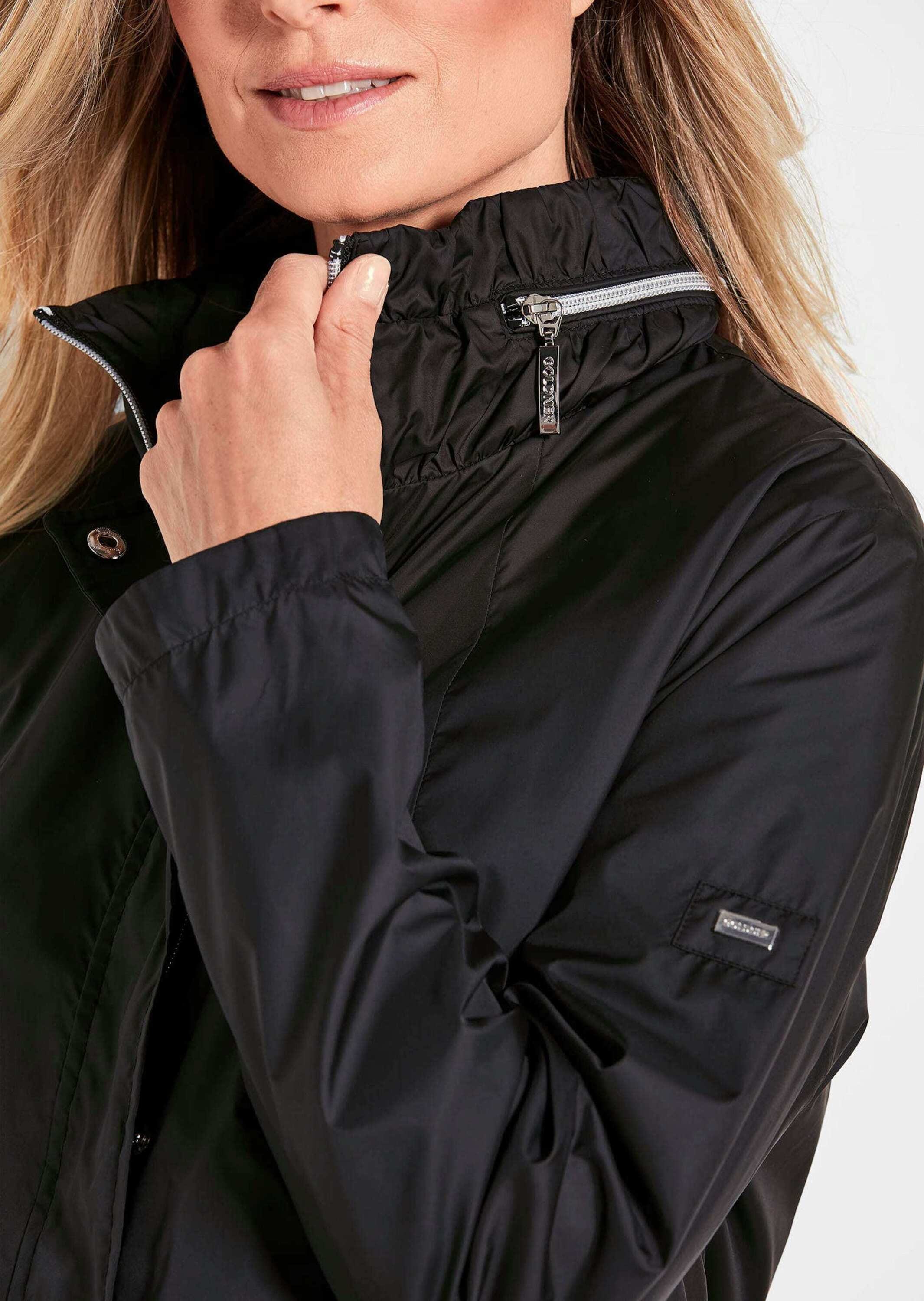 GOLDNER Langmantel »Longjacke Super leichte Longjacke mit versteckter Kapuze«