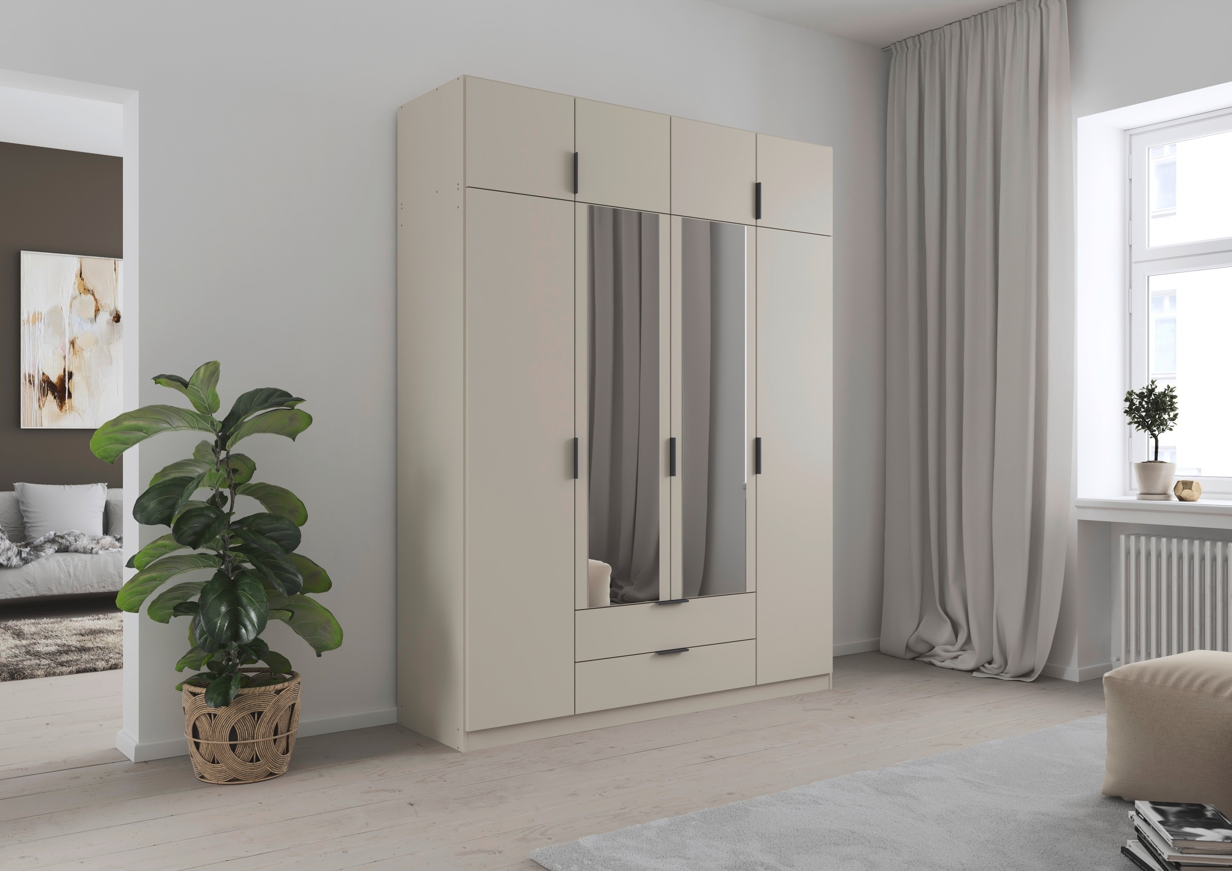 rauch Kleiderschrank "Drehtürenschrank Schrank Garderobe Ankleide Schlafzim günstig online kaufen