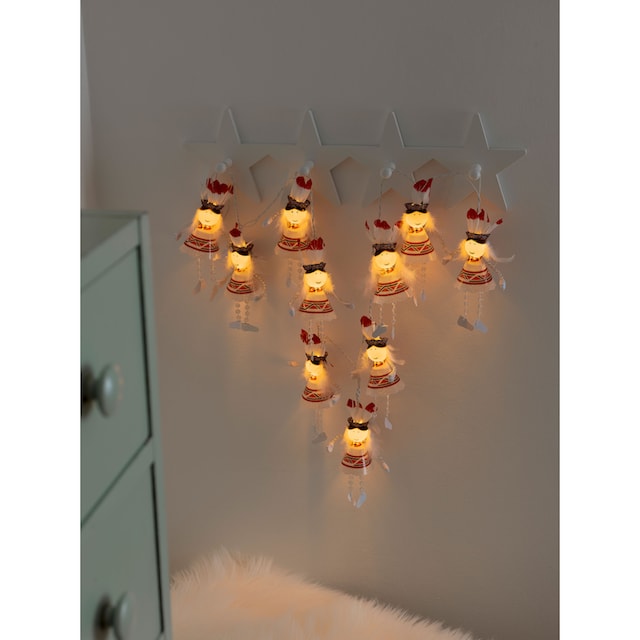 KONSTSMIDE LED-Lichterkette, 10 St.-flammig, LED Dekolichterkette, mit  An/Aus-Schalter, 10 warm weiße Dioden bestellen | BAUR