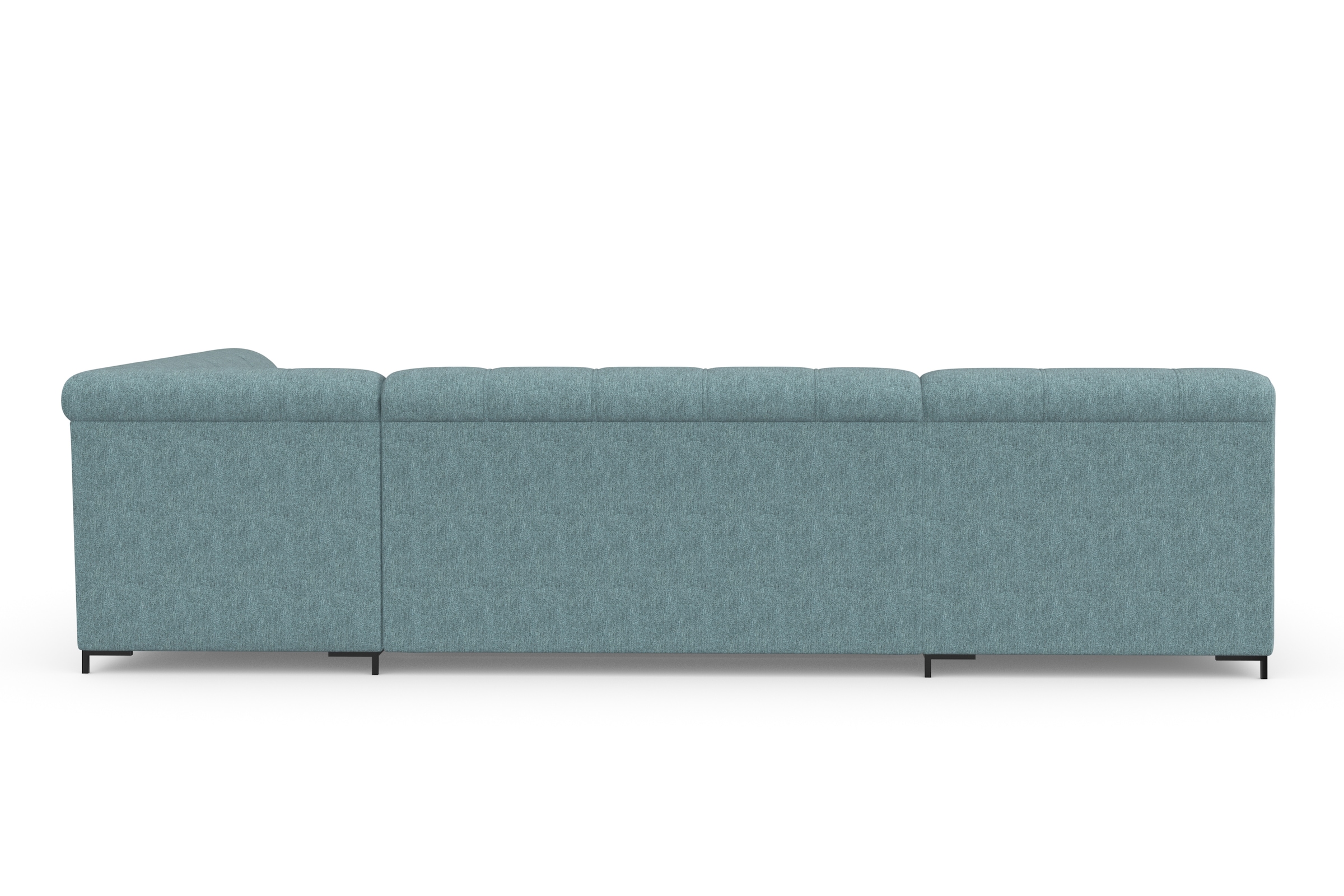 INOSIGN Wohnlandschaft »Balme, moderne Formensprache, zeitloses Design, U-Form«, Inkl. Zierkissen, wahlweise mit Bettfunktion