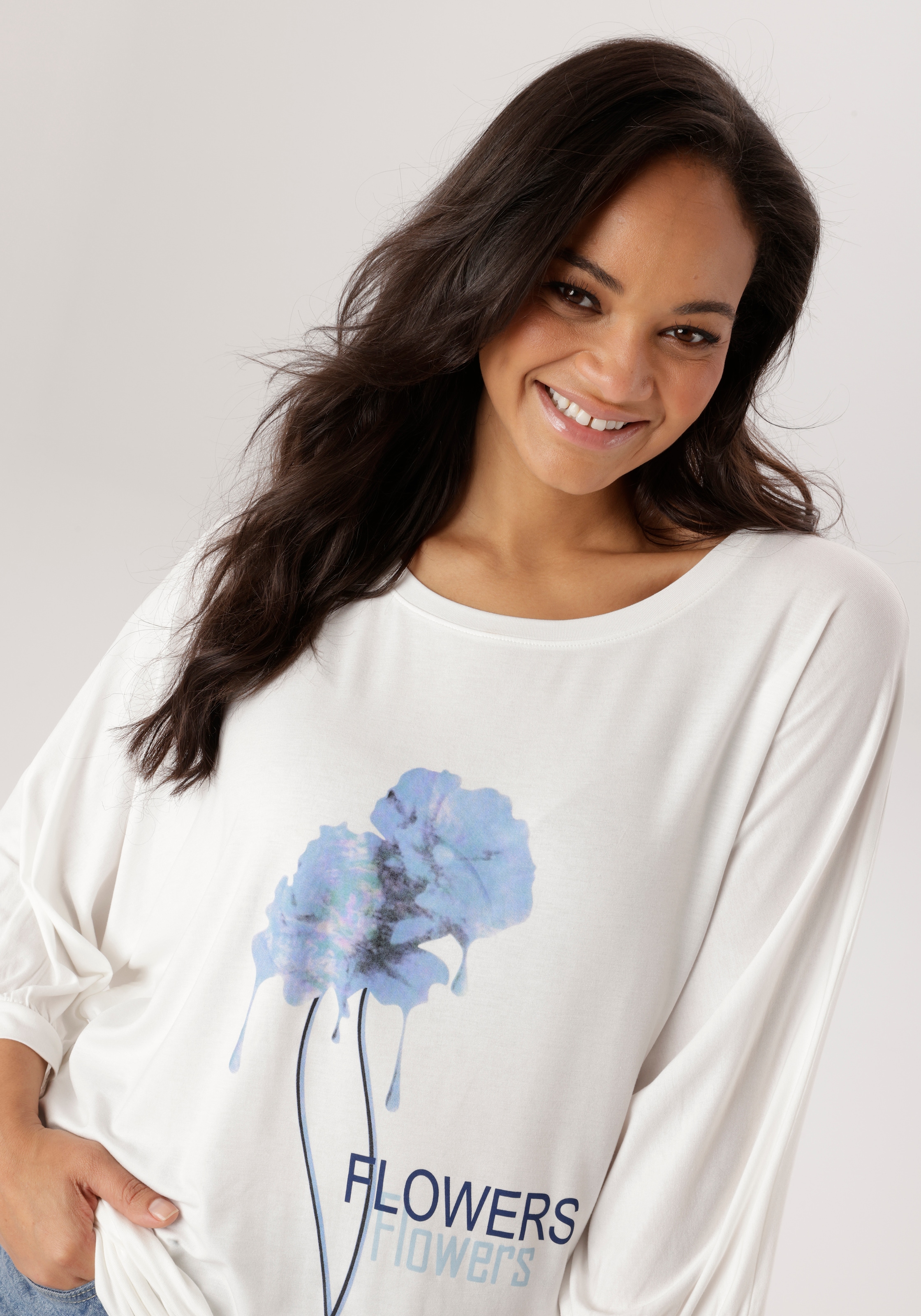 Aniston PLUS Fledermausshirt