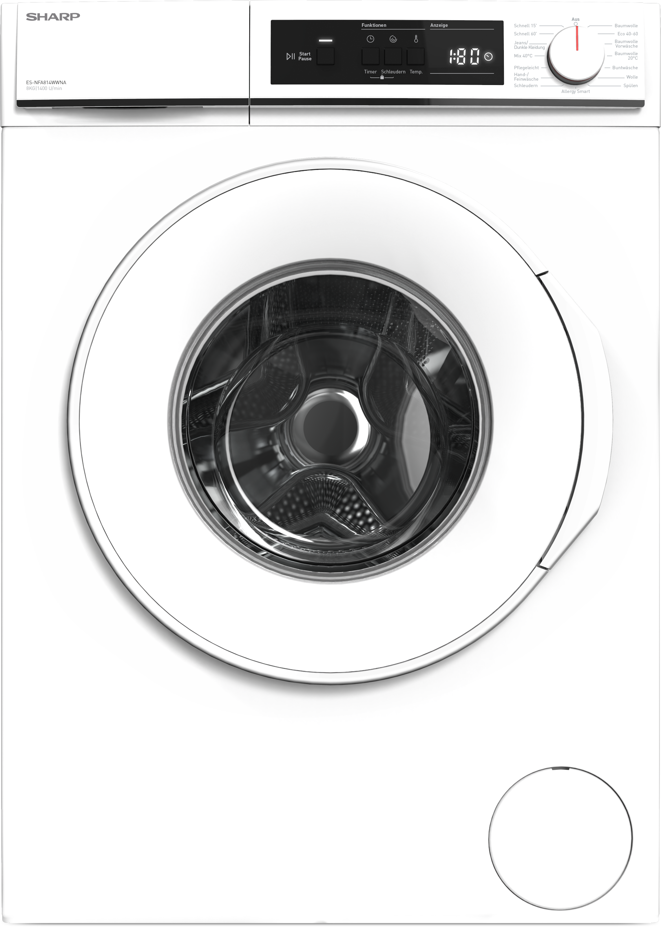 Sharp Waschmaschine Budget PROMO "ES-NFA814WWNA-DE" 8 kg 1400 U/min 8kg / A günstig online kaufen