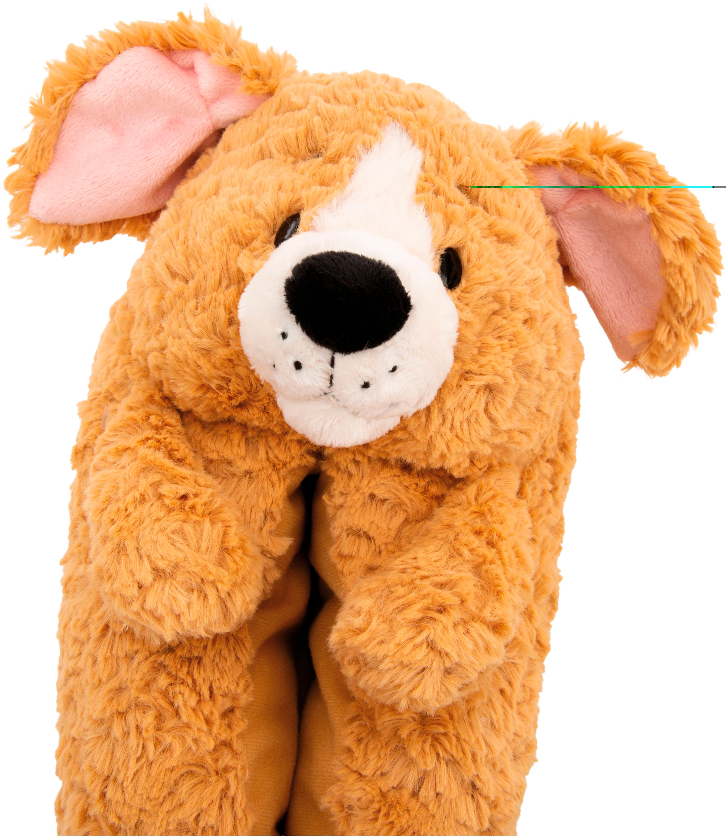 Nici Plüsch Hausschuhe »Hund braun«