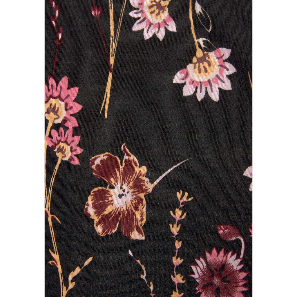 LASCANA Strandkleid, mit Blumenprint