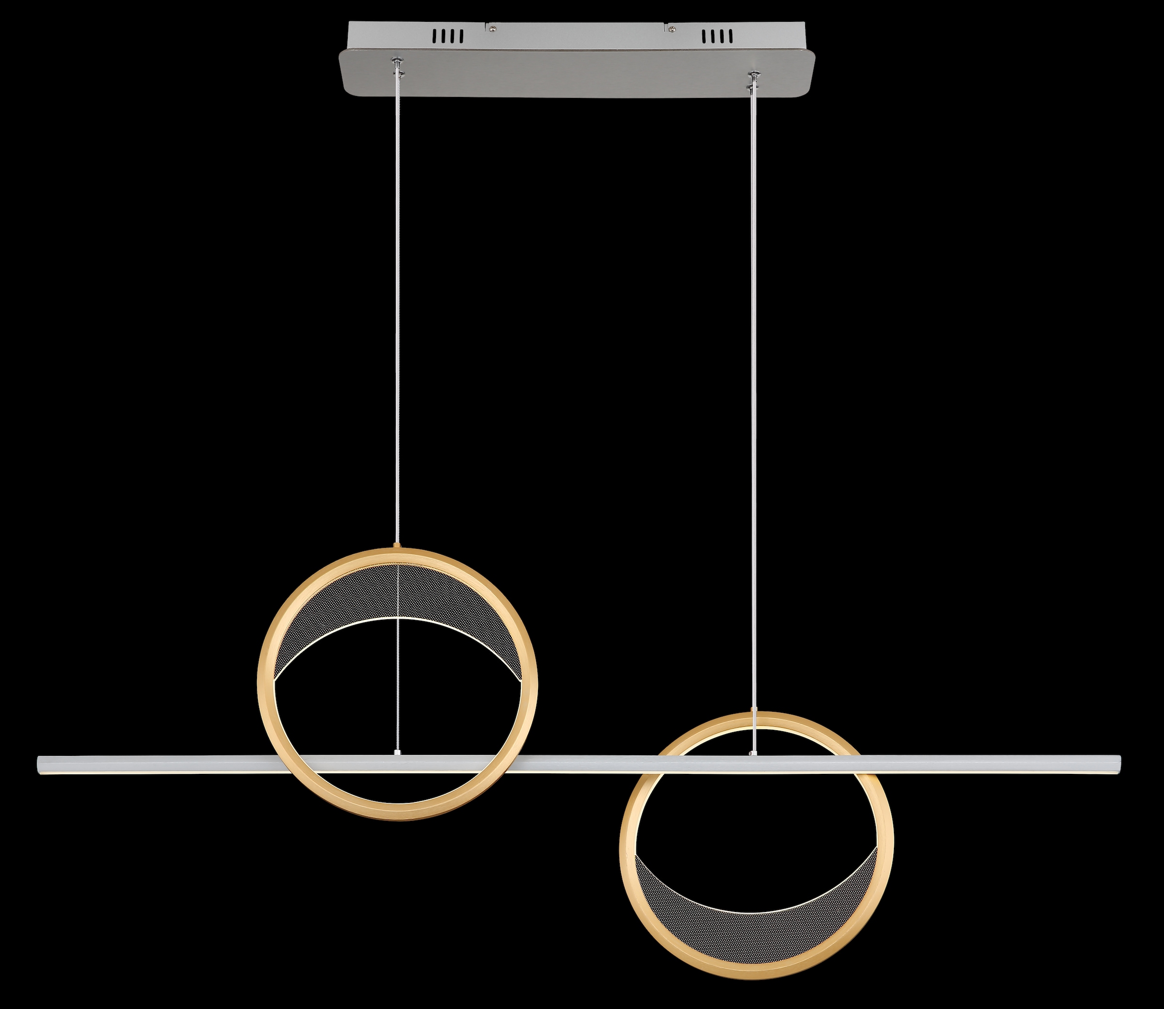 GLOBO LIGHTING Hängeleuchte »UMBRA« LED-Modul 1 Stk. warmweiß - kaltweiß Hängelampe Esszimmer-Leuchte Esstischleuchte Wohnzimmer