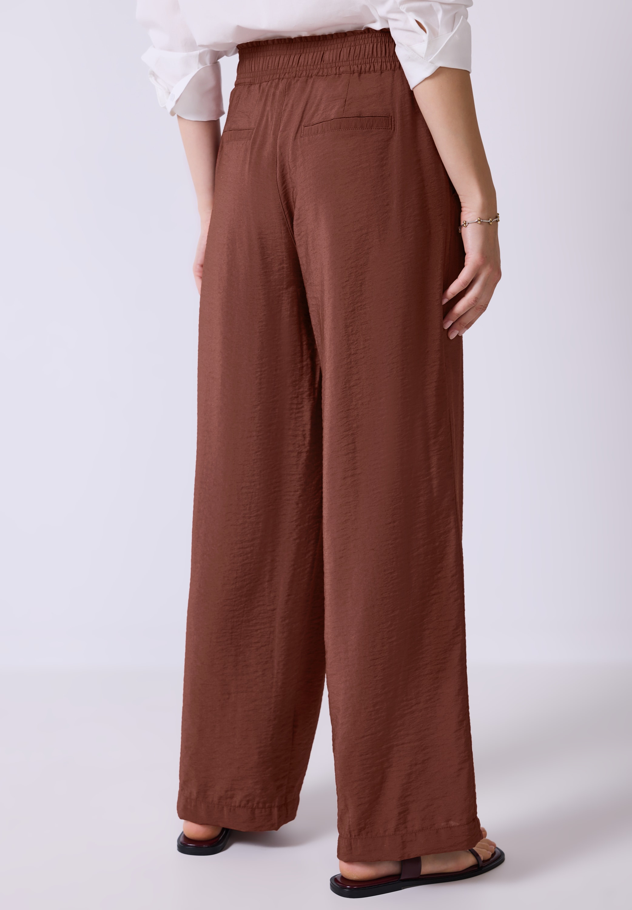 STREET ONE STUDIO Stoffhose, High Waist