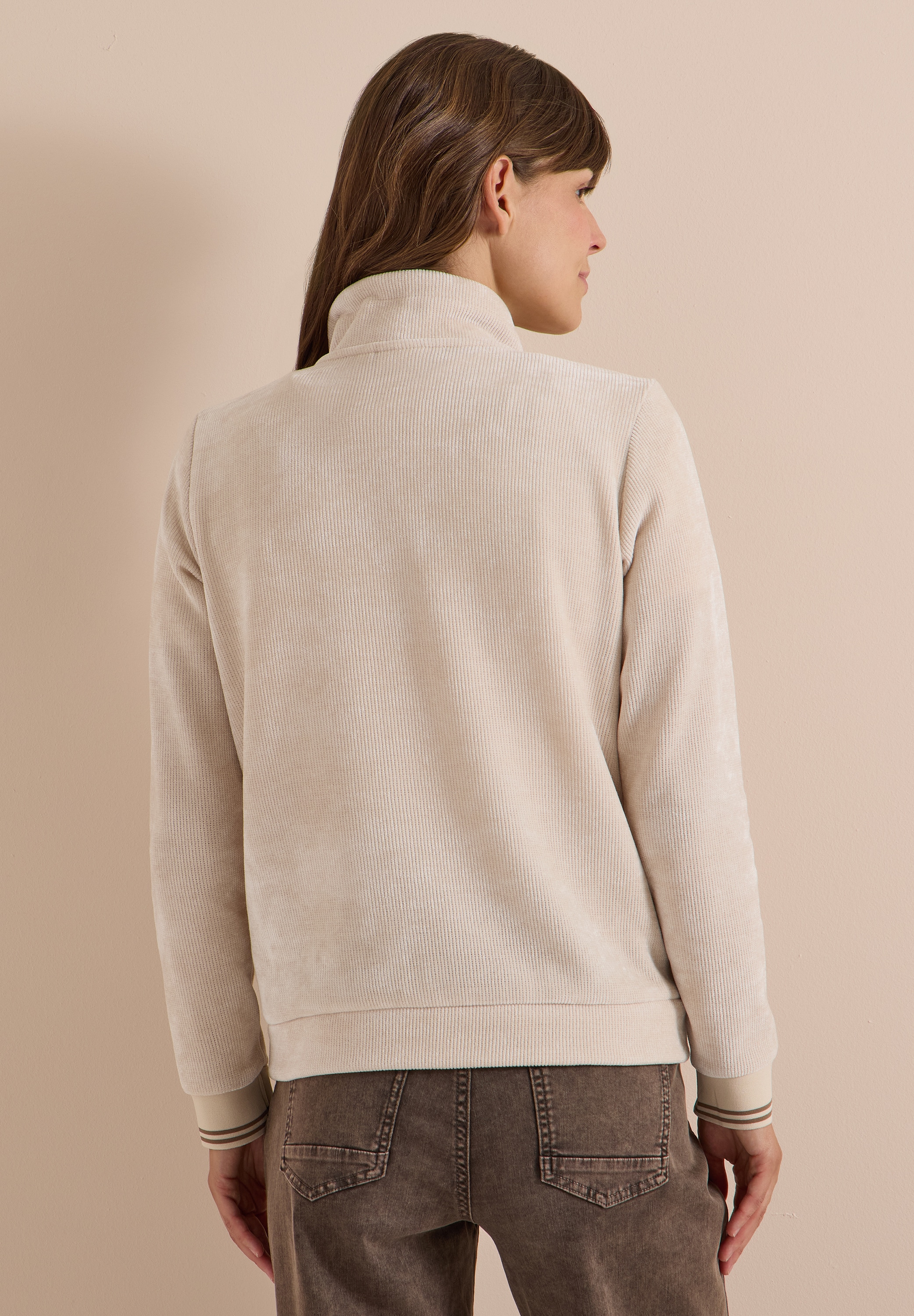 Cecil Cardigan mit Stehkragen