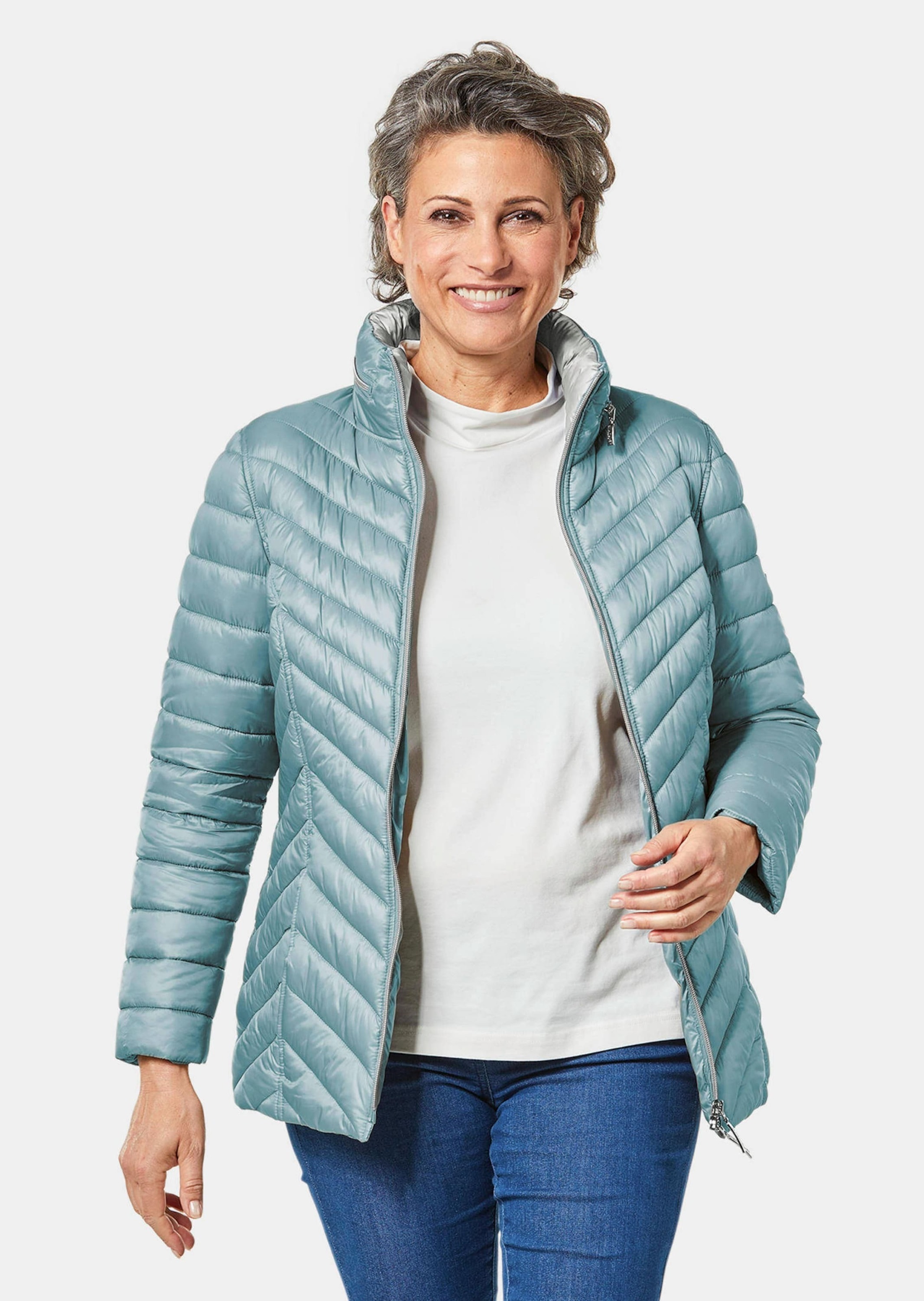 GOLDNER Steppjacke »Steppjacke Leichte Steppjacke in knitterarmer Ware«