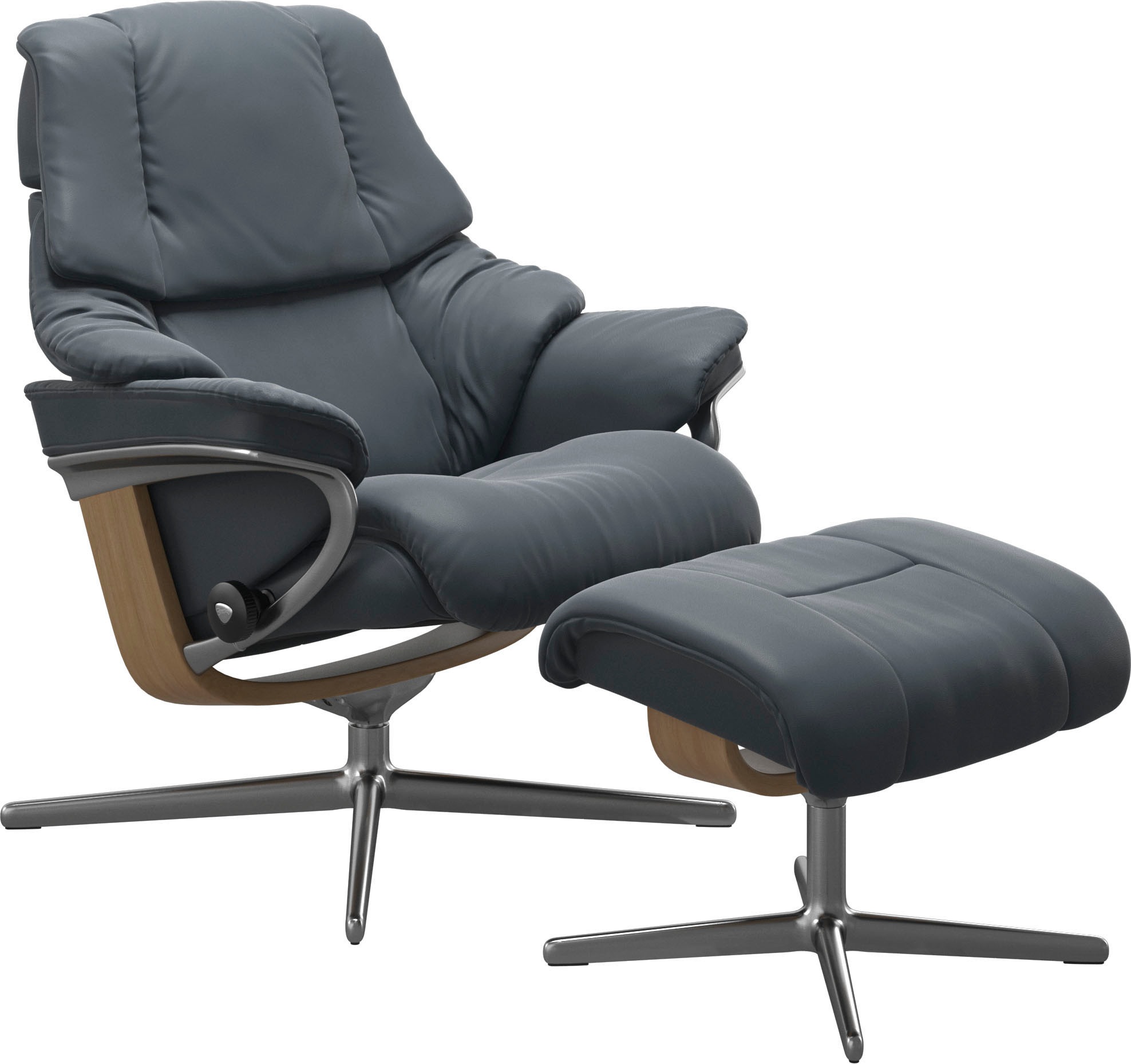 Stressless "Reno" mit Cross Base, Größe S, M & L, Holzakzent Eiche günstig online kaufen