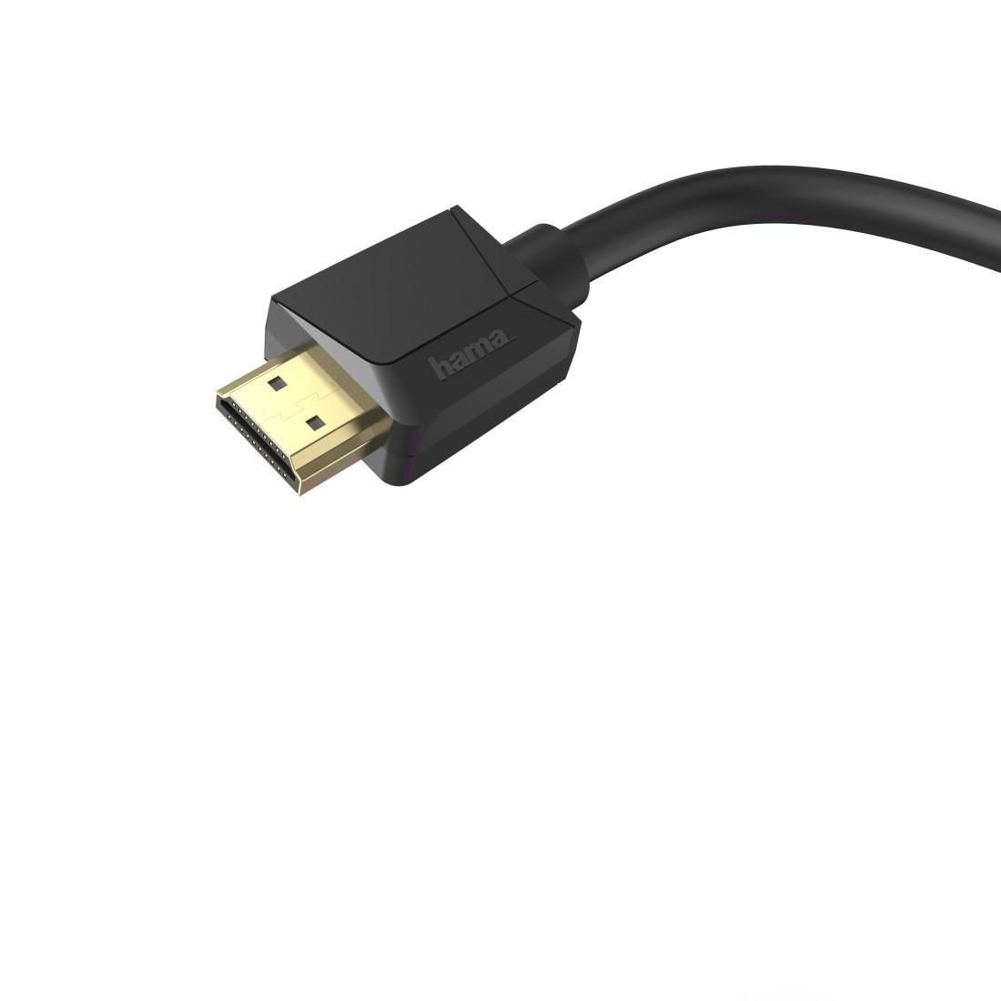 Hama HDMI-Kabel »Ultra High Speed HDMI™-Kabel, Stecker - Stecker, 8K, 2m, vergoldet«, HDMI, 200 cm