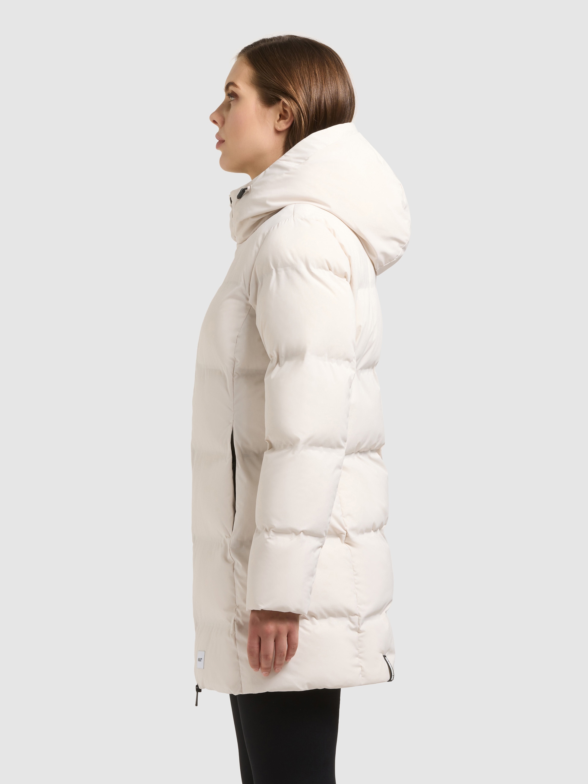 khujo Steppjacke »TANARE5« mit Kapuze Reißverschlusstaschen mit Fleecefutter