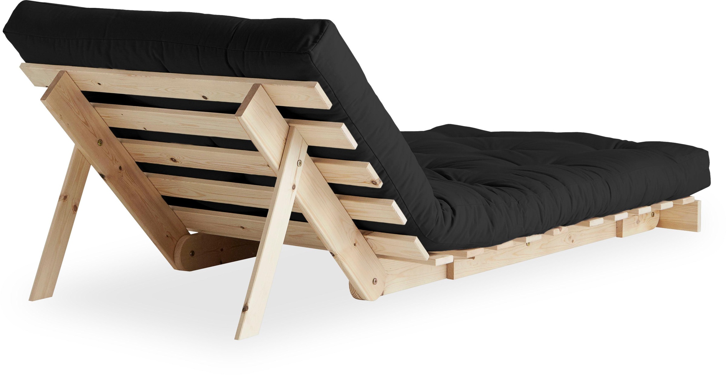 Karup Design Daybett »Daybett Roots Schlafsofa – Gästebett & Sofa aus FSC®-Kiefer«, Inkl. Futonmatratze, in mehreren Größen & Farben erhältlich