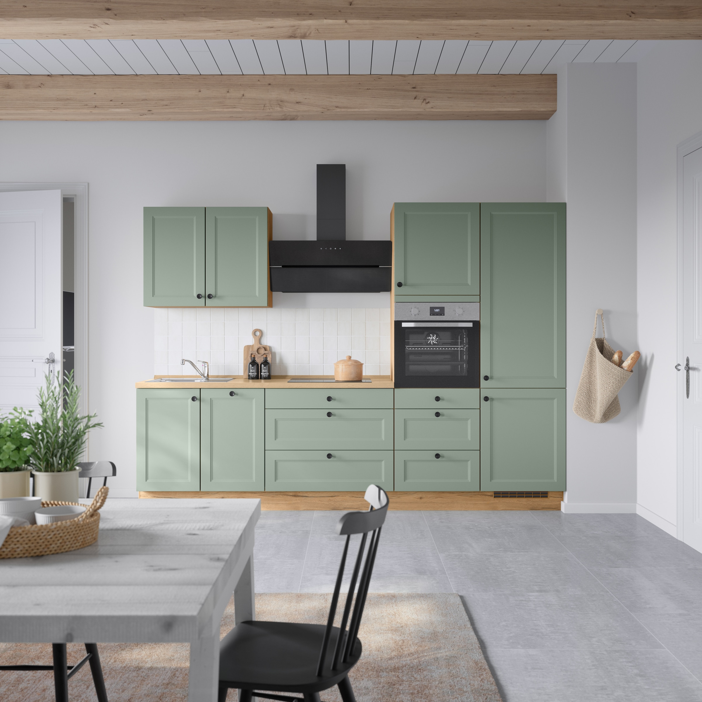 nobilia® Küchenzeile »"Cascada II"«, vormontiert, Breite 300 cm, Ausrichtung wählbar, wahlw. mit E-Geräten