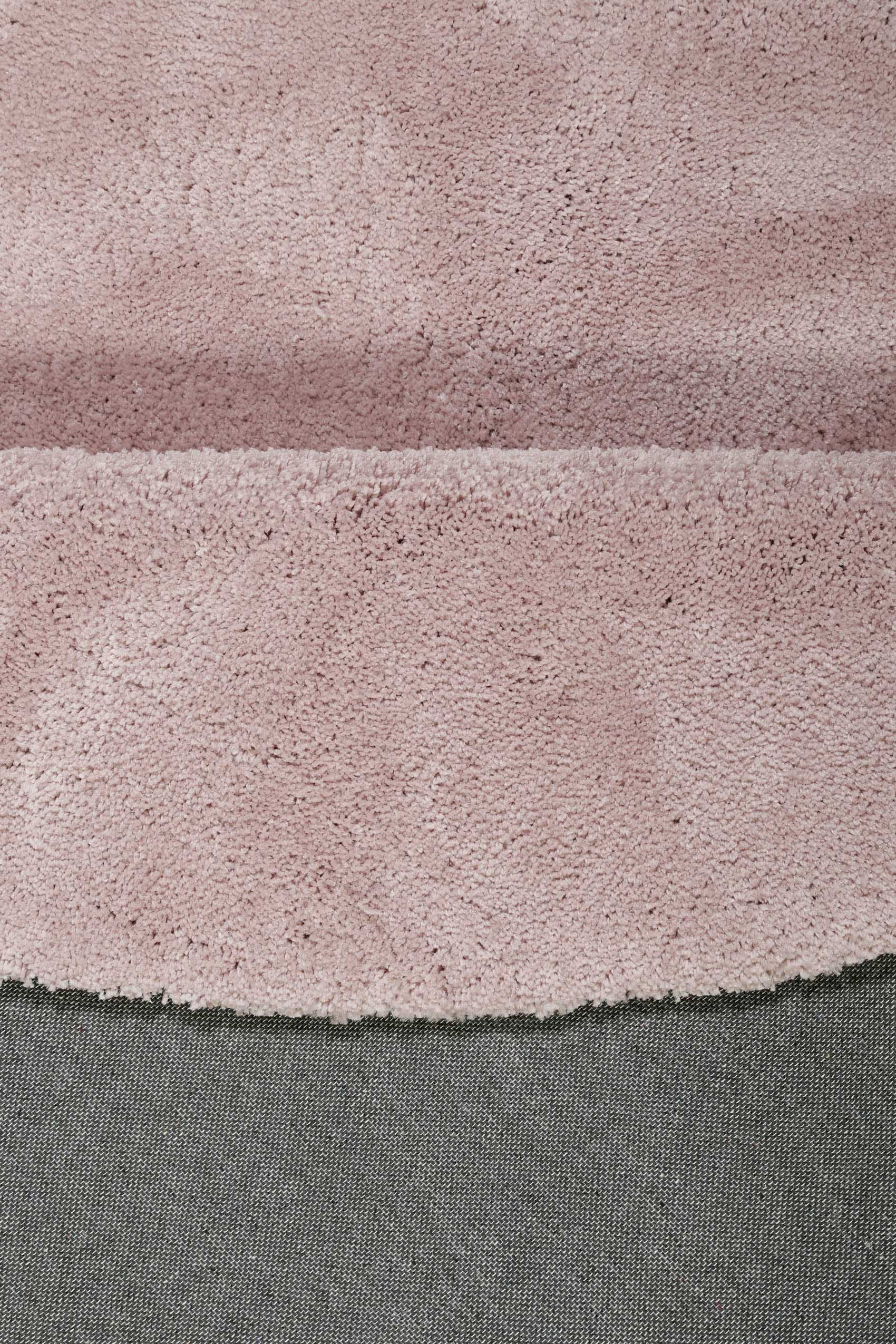 Esprit Hochflor-Teppich »Relaxx  ESP-4150«, rund, 25 mm Höhe, Wohnzimmer, sehr große Farbauswahl, weicher dichter Hochflor