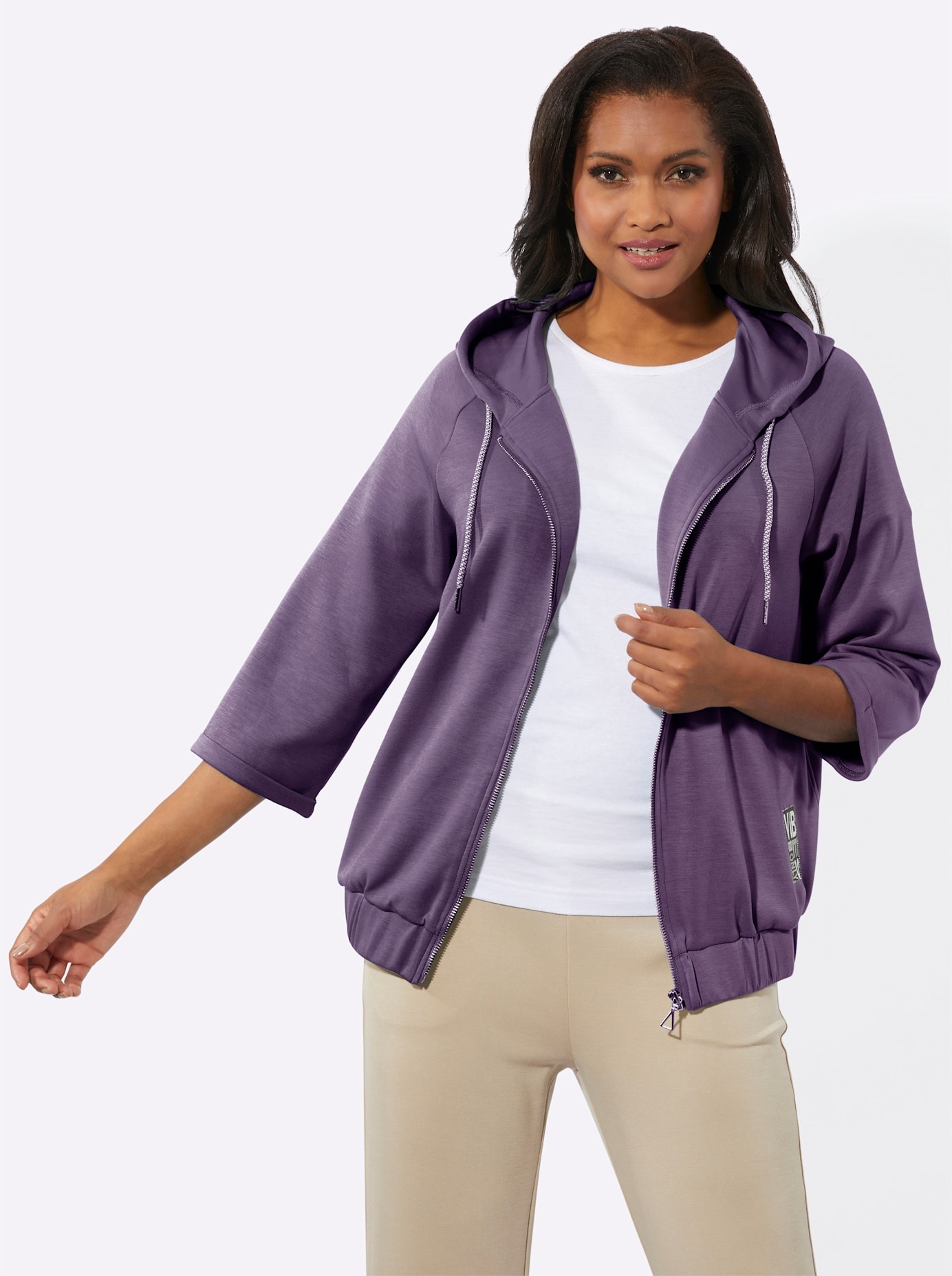 Inspirationen Shirtjacke "Shirtjacke" 1 Stk. günstig online kaufen