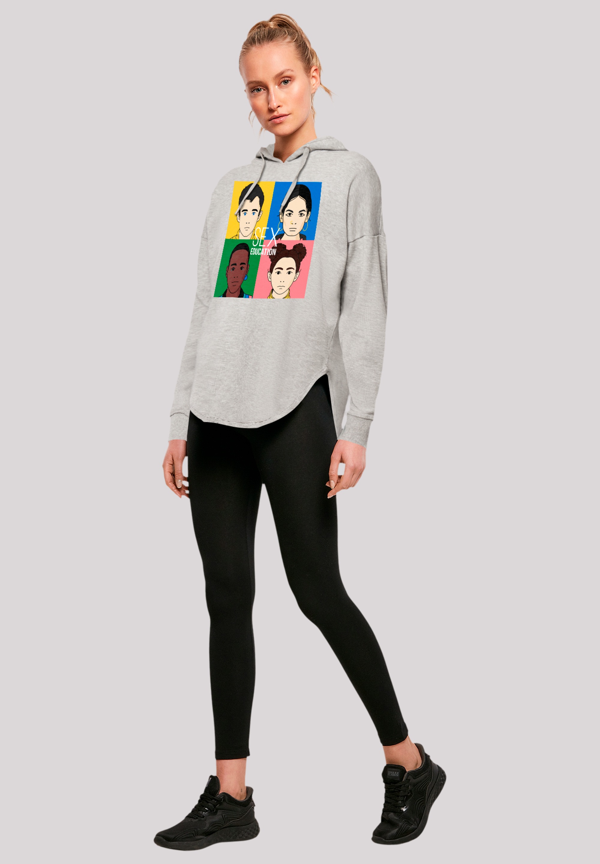 F4NT4STIC Kapuzenpullover »Sex Education Blur Cover Netflix TV Series«, Premium Qualität