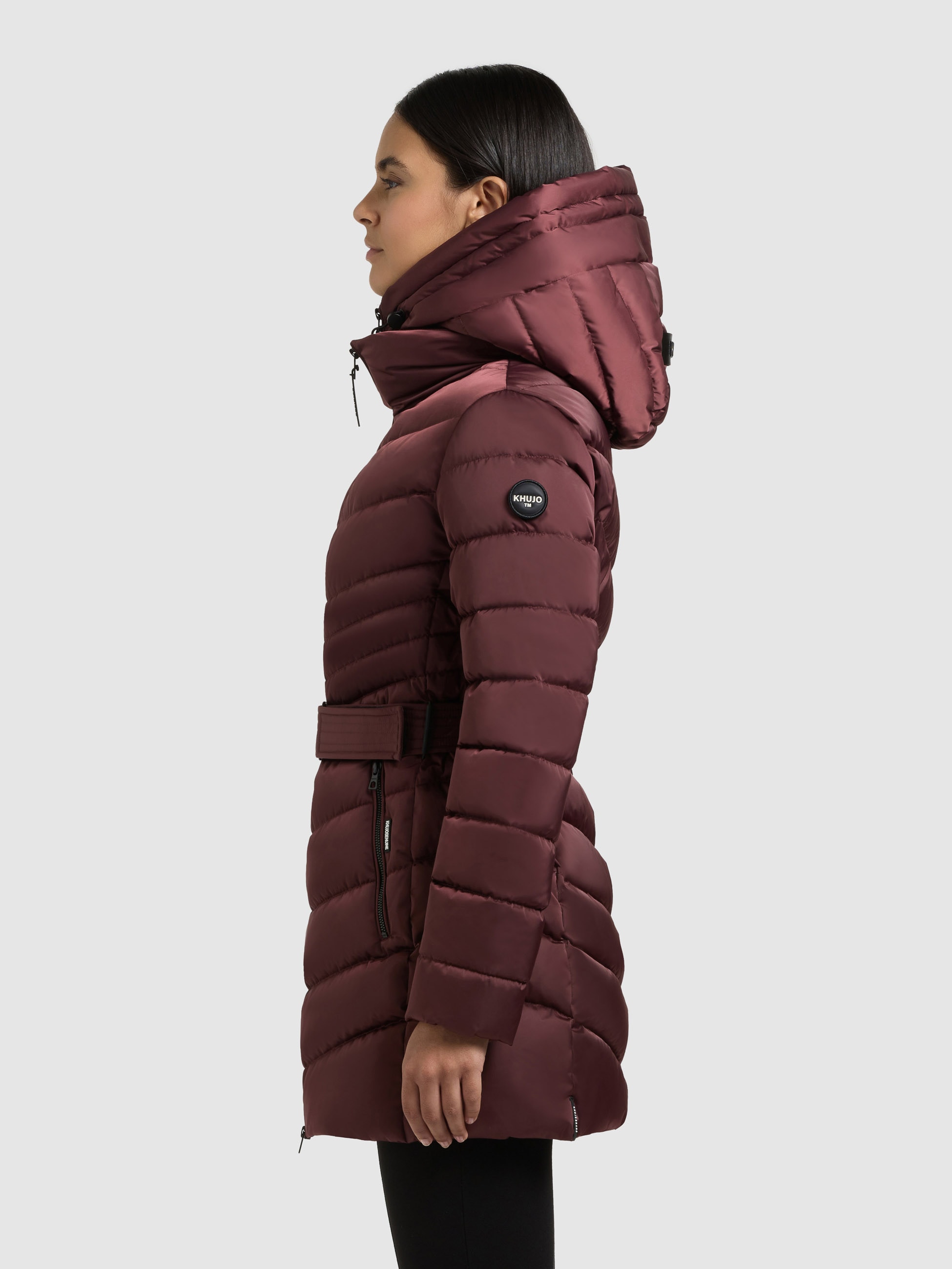 khujo Steppjacke »KINA« mit Kapuze