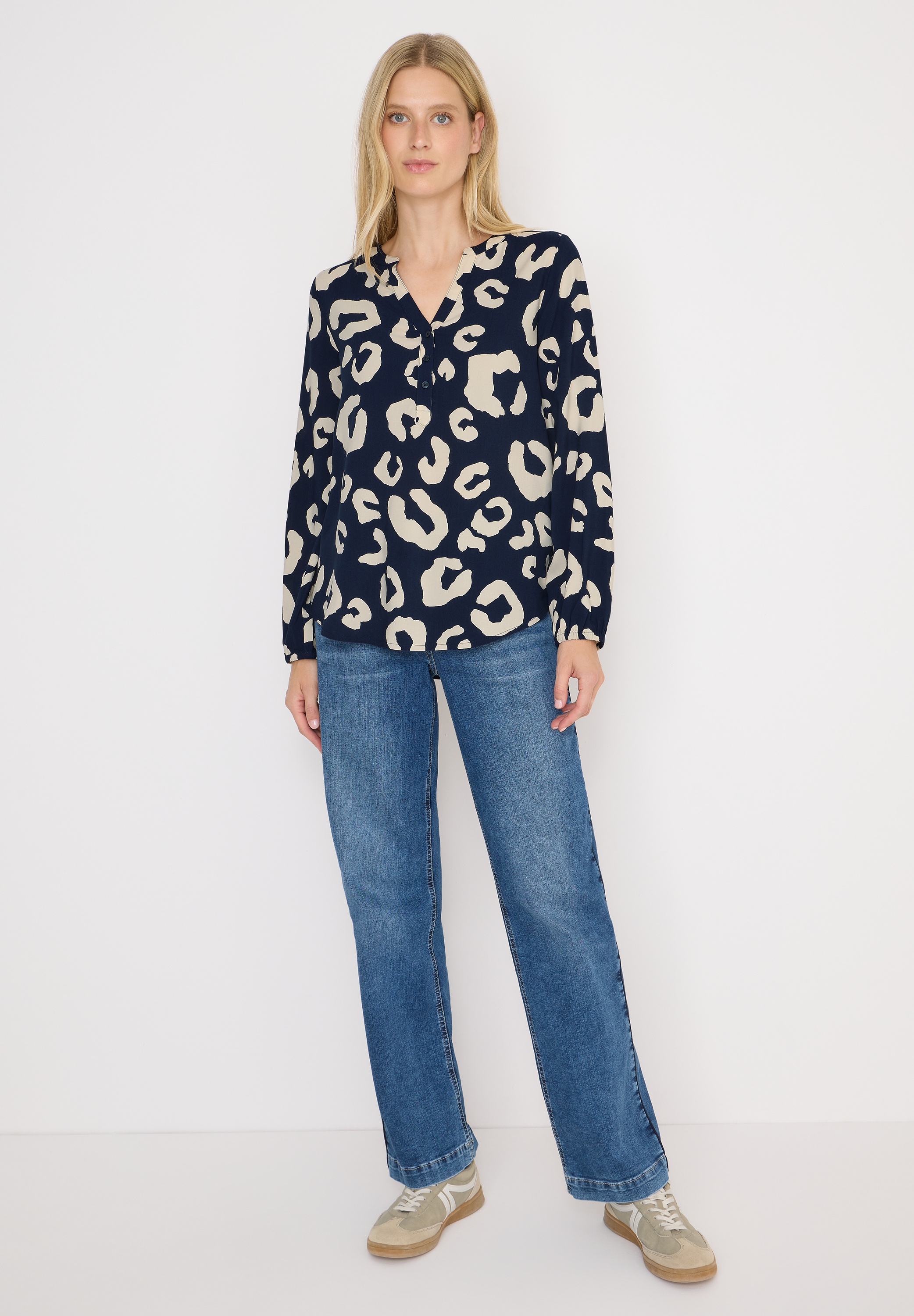 Cecil Shirtbluse, mit grafischem Muster