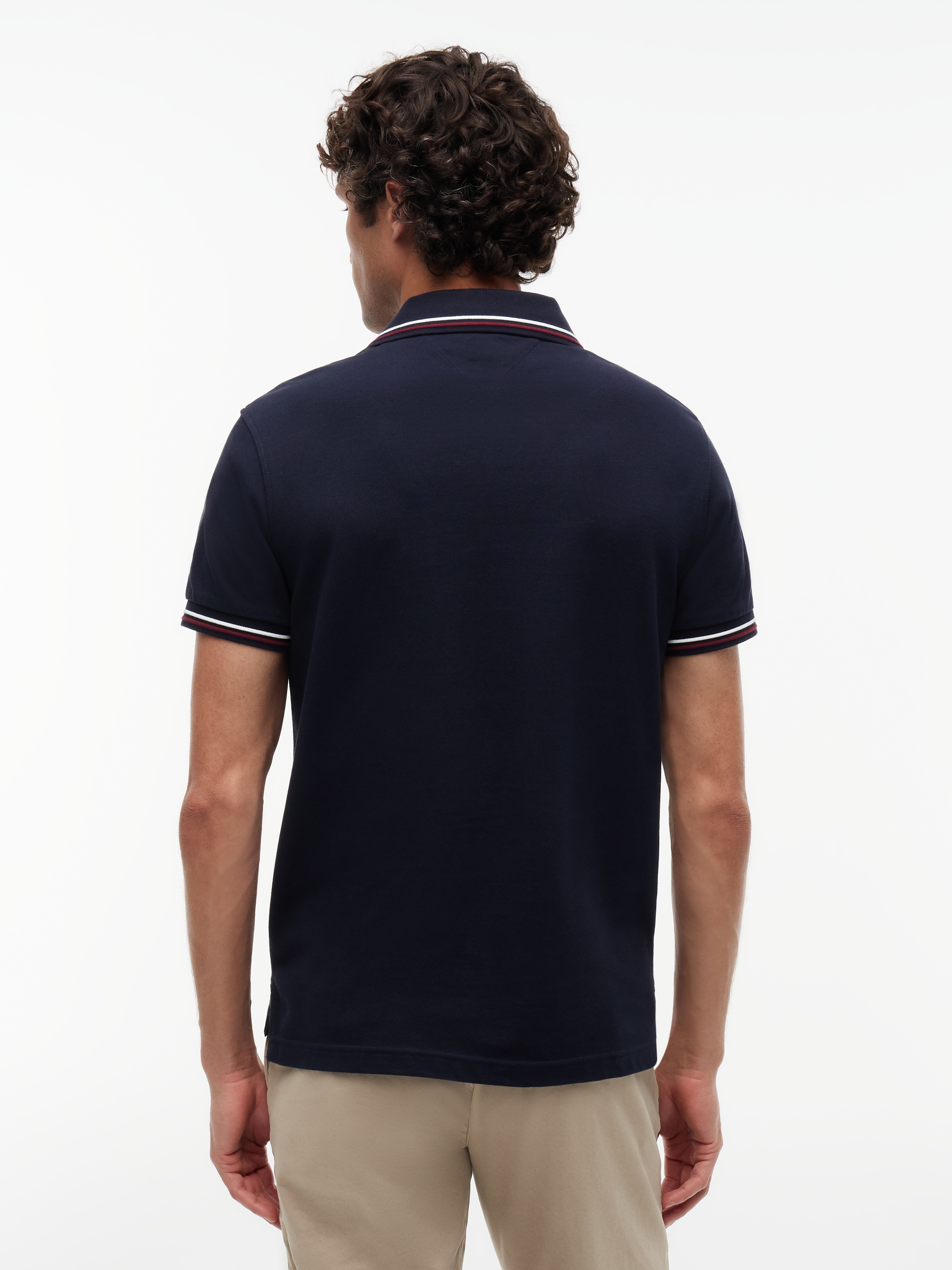 Tommy Hilfiger Poloshirt »TIPPED SLIM FIT POLO« mit Kontrast-Details