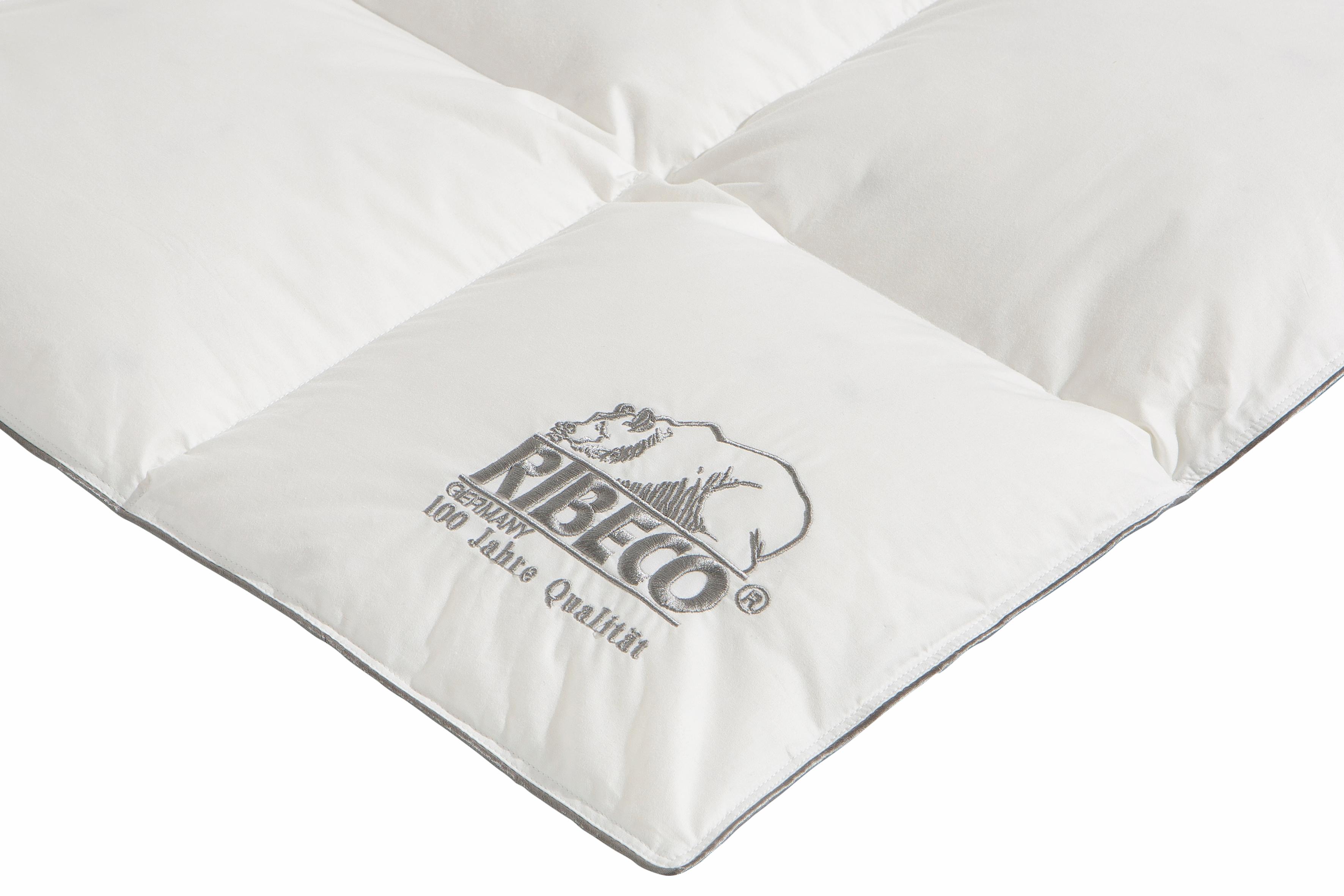 Thumbnail - RIBECO Daunenbettdecke "Eve" normal Füllung 90Daunen10Federn 1 Stk. tlg. Jubiläumsedition