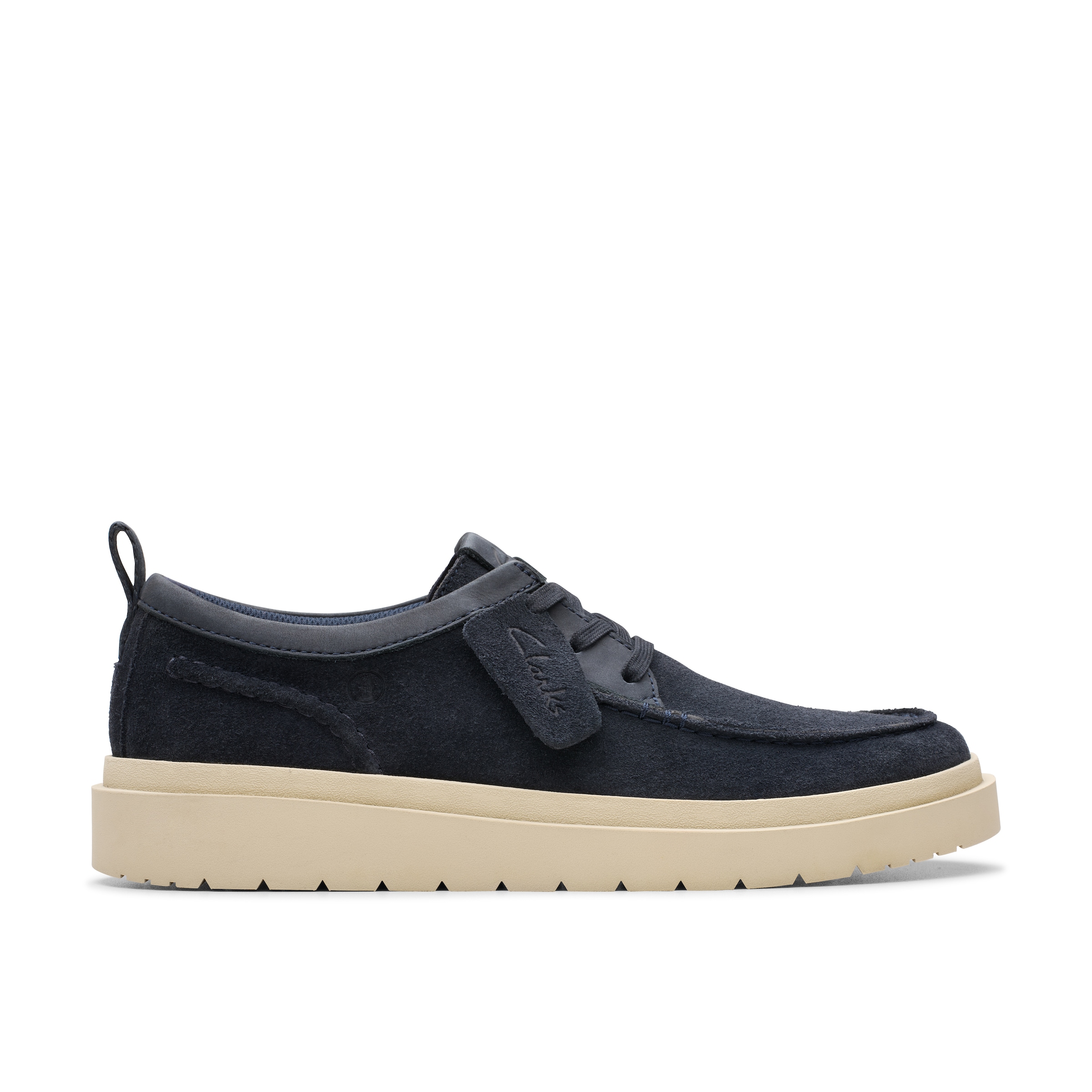 Clarks Schnürschuh »Polden Moc«, Schnürschuh, Business Schuh, Mokassin im Casual Look