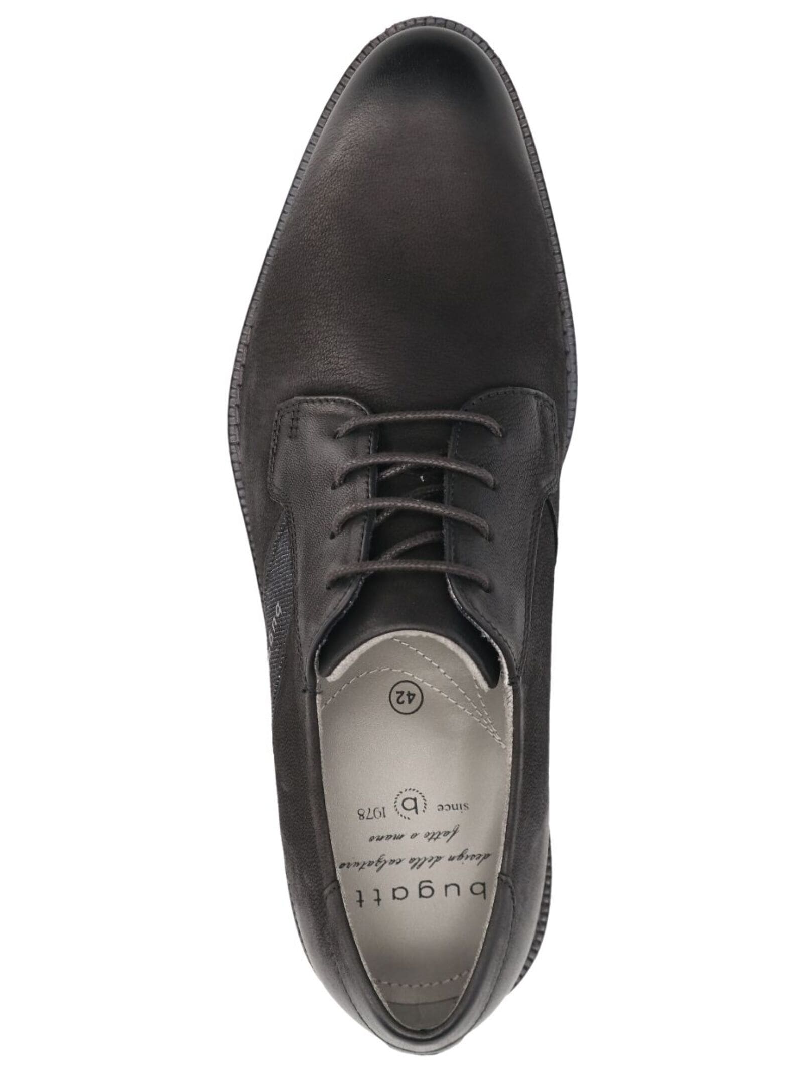 bugatti Schnürschuh »bugatti Businessschuhe Nubukleder«