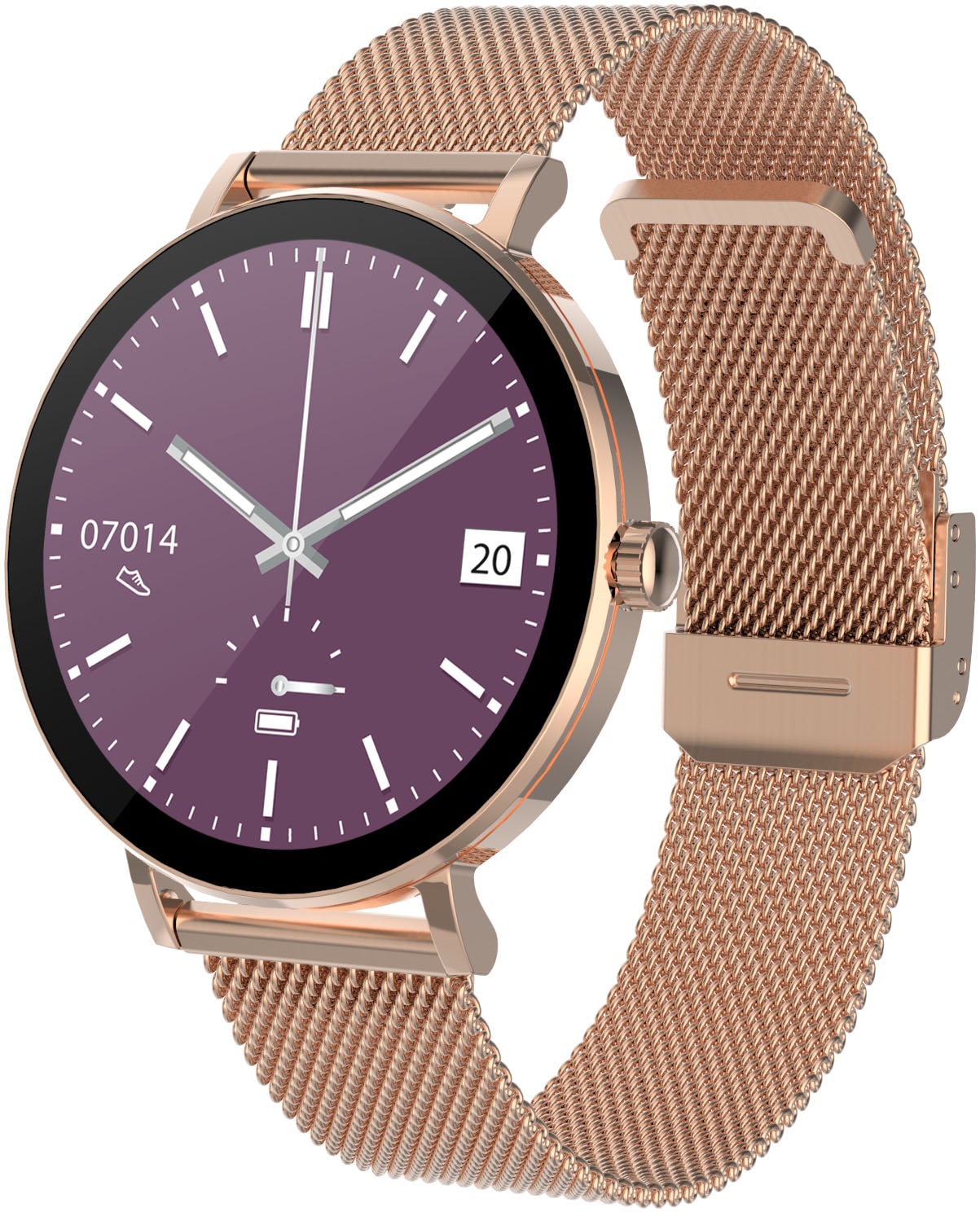 SMARTY 2.0 Smartwatch, Armbanduhr, Damenuhr, Herrenuhr, Android5.1+, Apple iOS 8.0+,)
