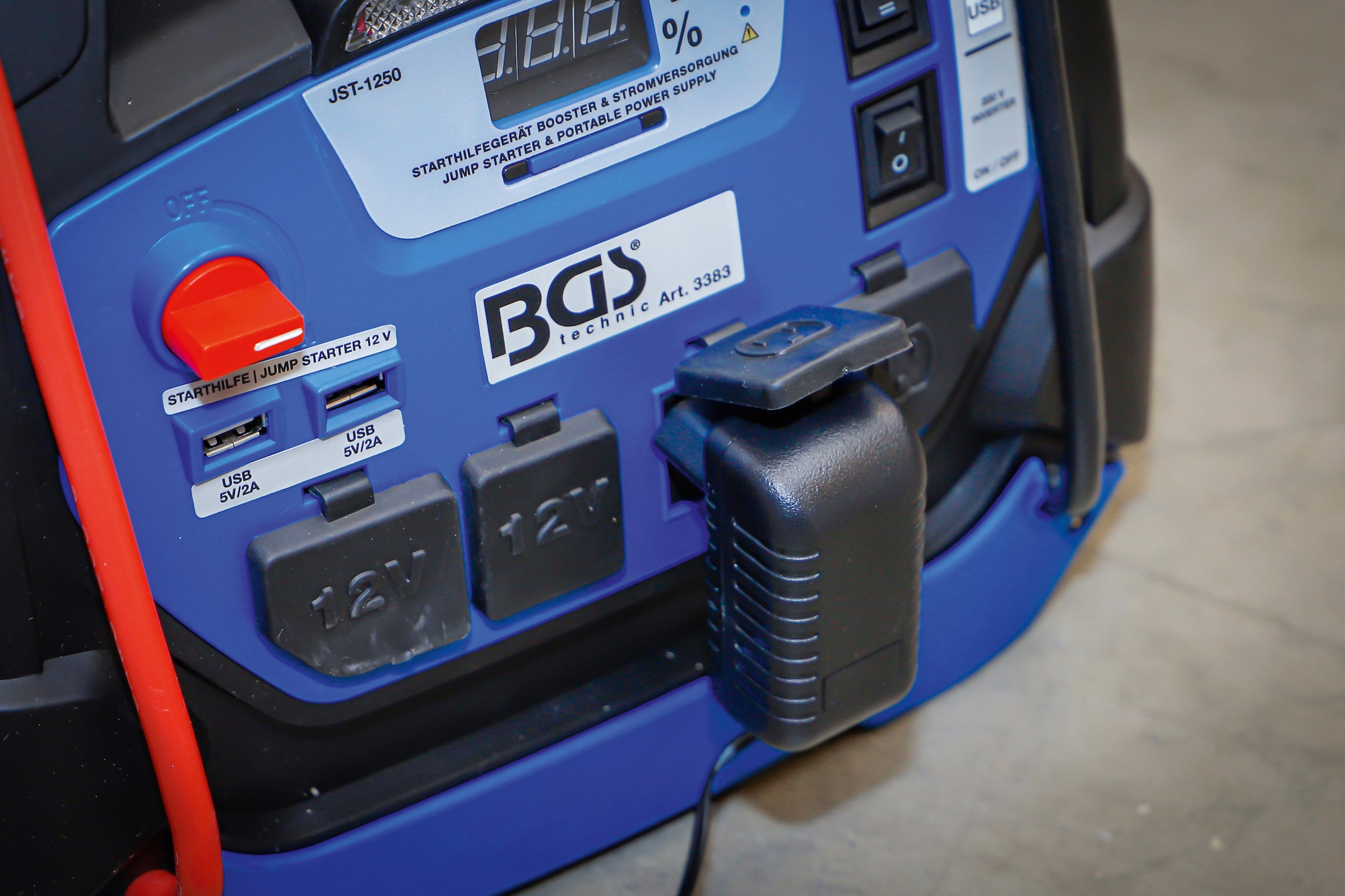 BGS Starthilfegerät, Batterielos, mit Ultra-Kondensator Technologie