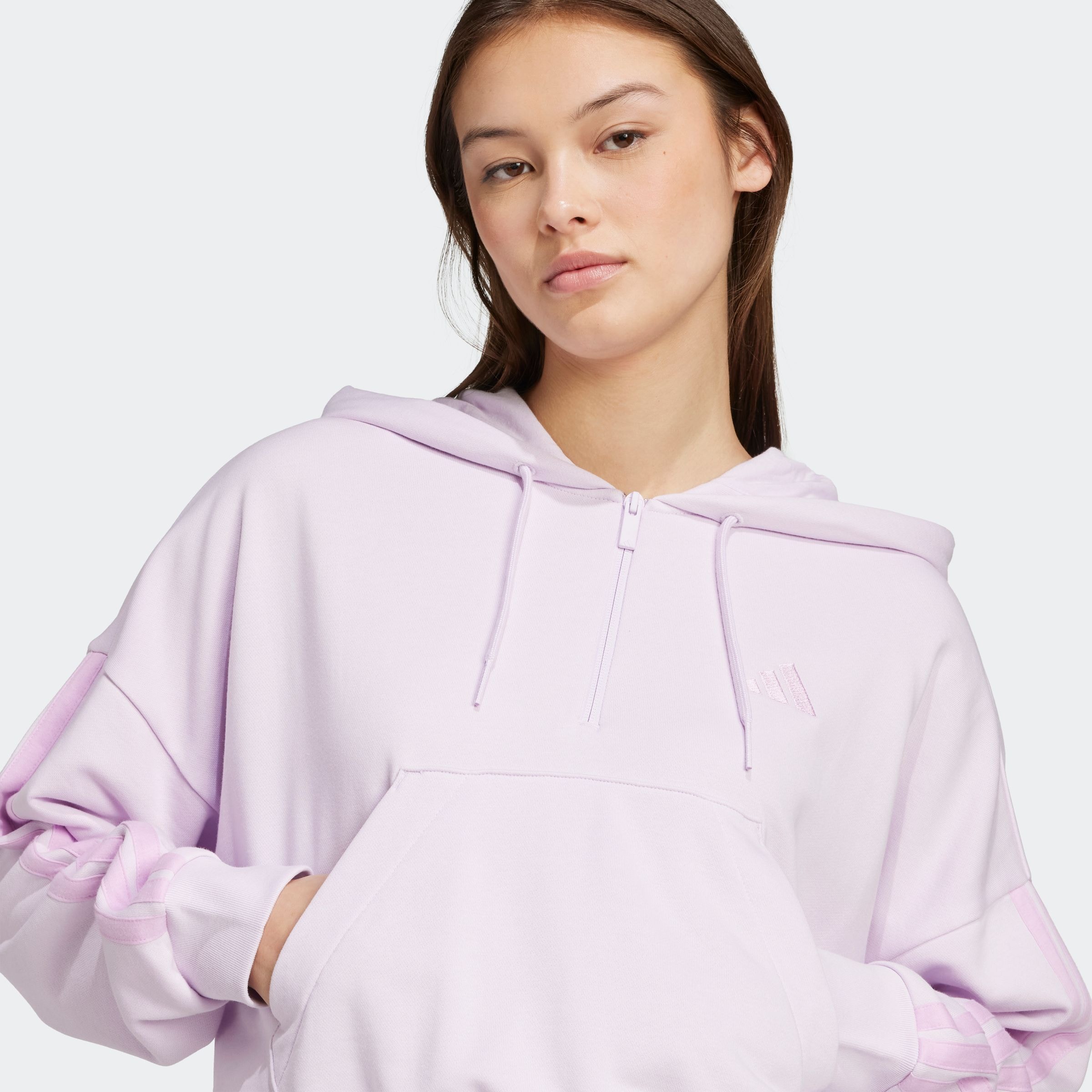 adidas Sportswear Kapuzensweatshirt »W 3S FT QZ HD«