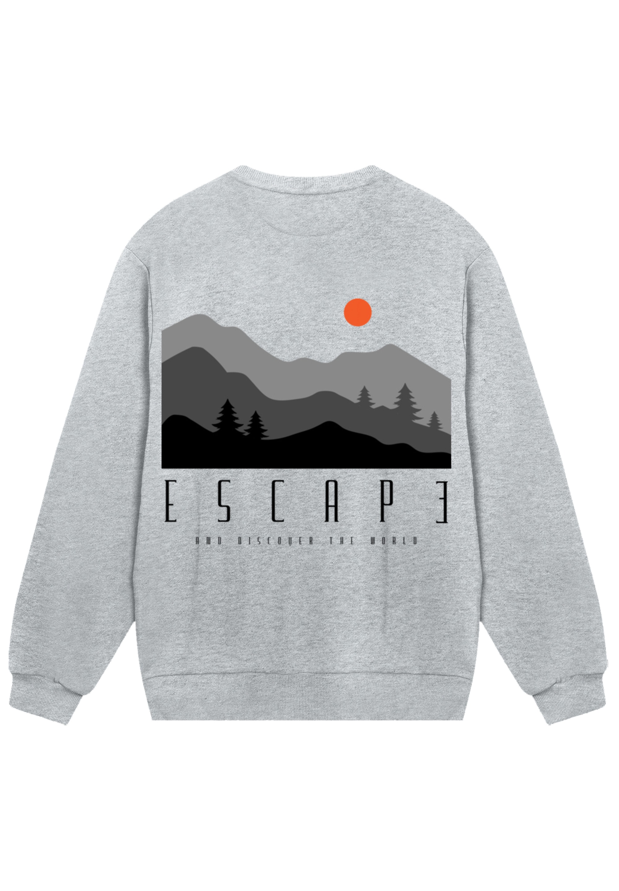 F4NT4STIC Sweatshirt »Escape Discover the World Forest Landscape«, Discover the World