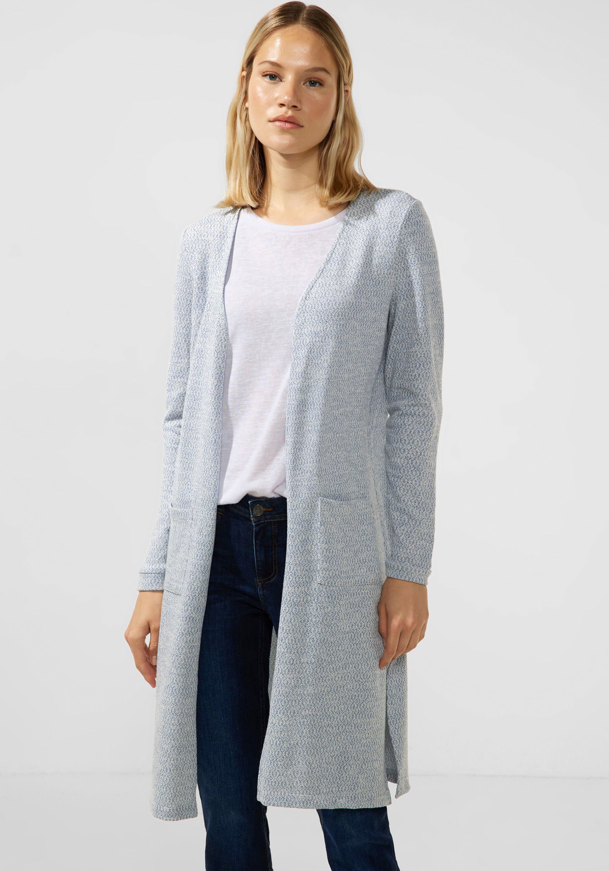 STREET ONE Longsleeve, mit Eingrifftaschen