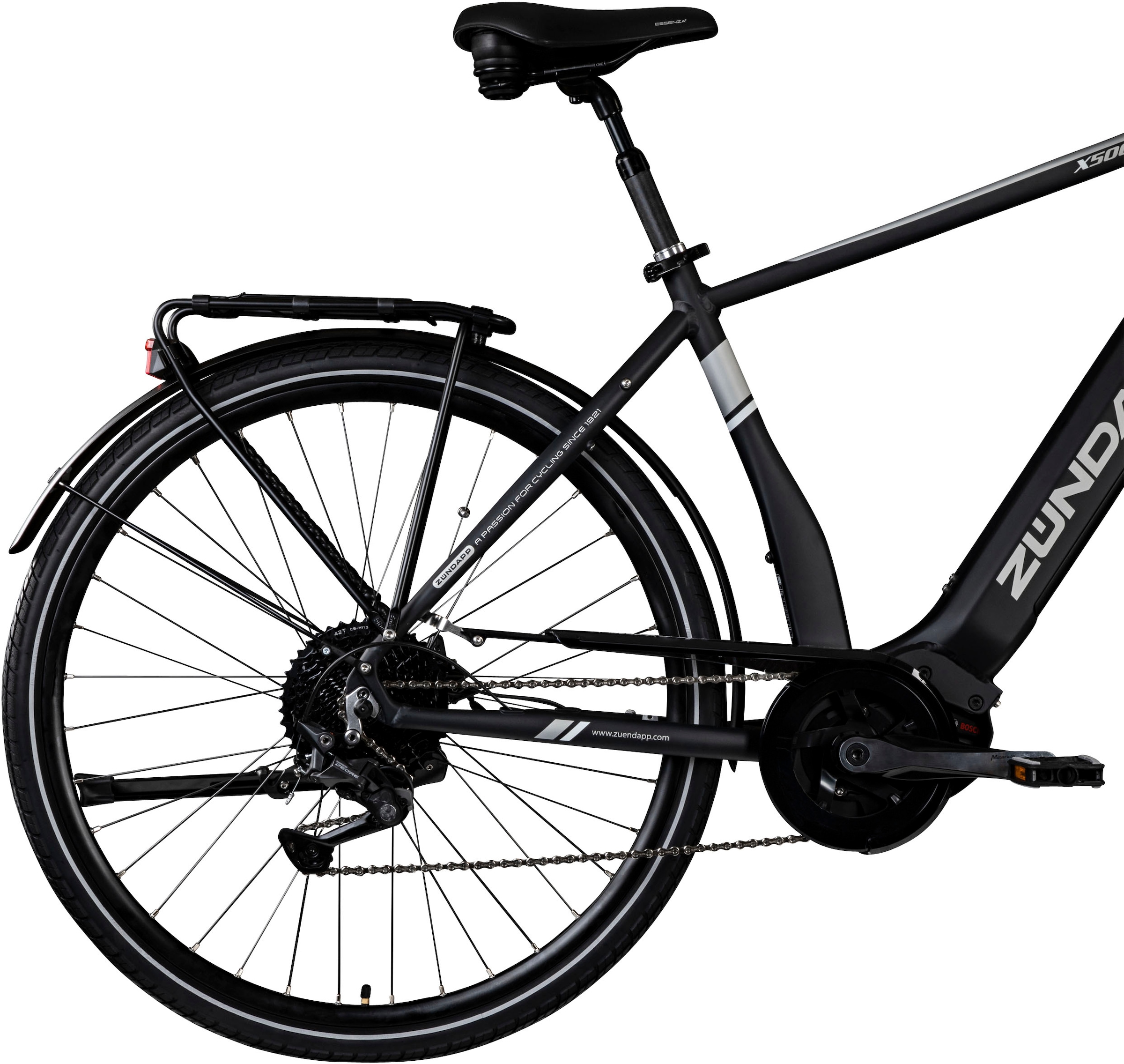 Zündapp E-Bike »X500«, 11 Gang, Shimano, Deore, Mittelmotor 250 W, Pedelec, Elektrofahrrad für Damen u. Herren, Trekkingrad