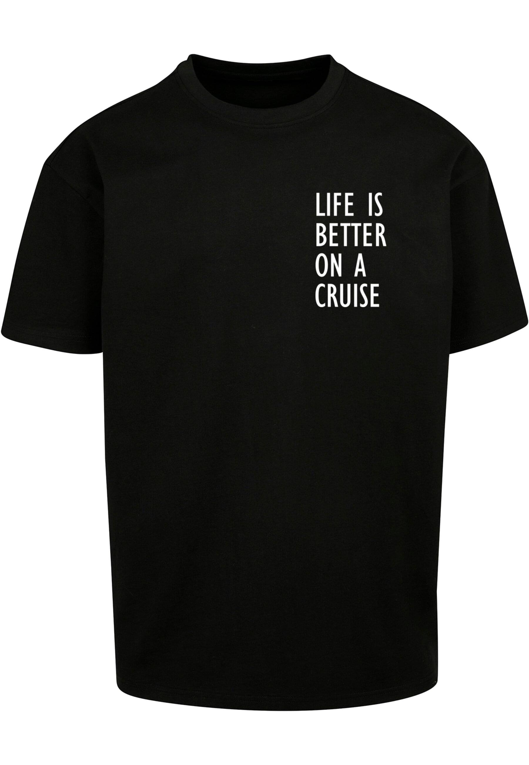 Merchcode T-Shirt "Merchcode Herren Life Is Better Heavy Oversized Tee" günstig online kaufen