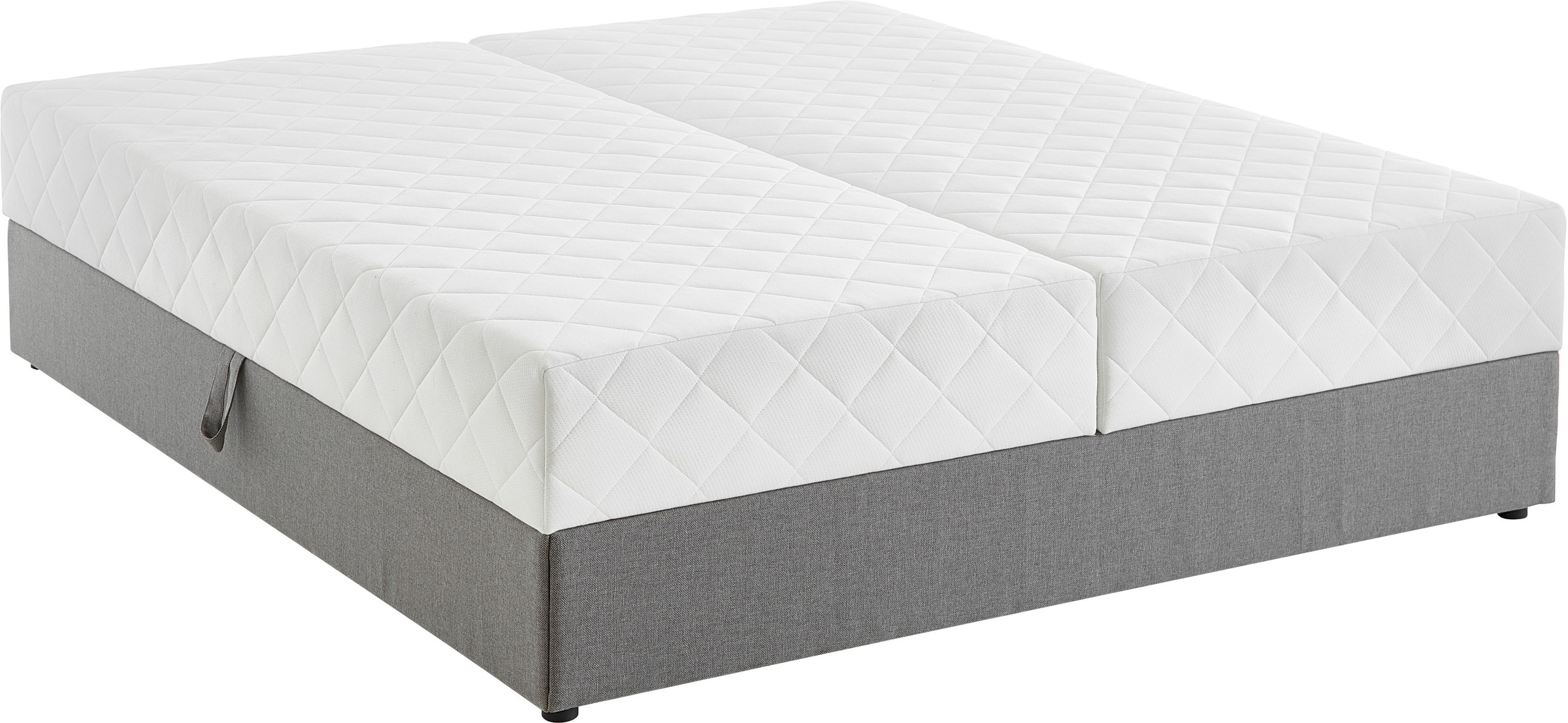 ATLANTIC home collection Boxbett »BELINA«, mit Taschenfederkernmatratze und geräumigem Bettkasten