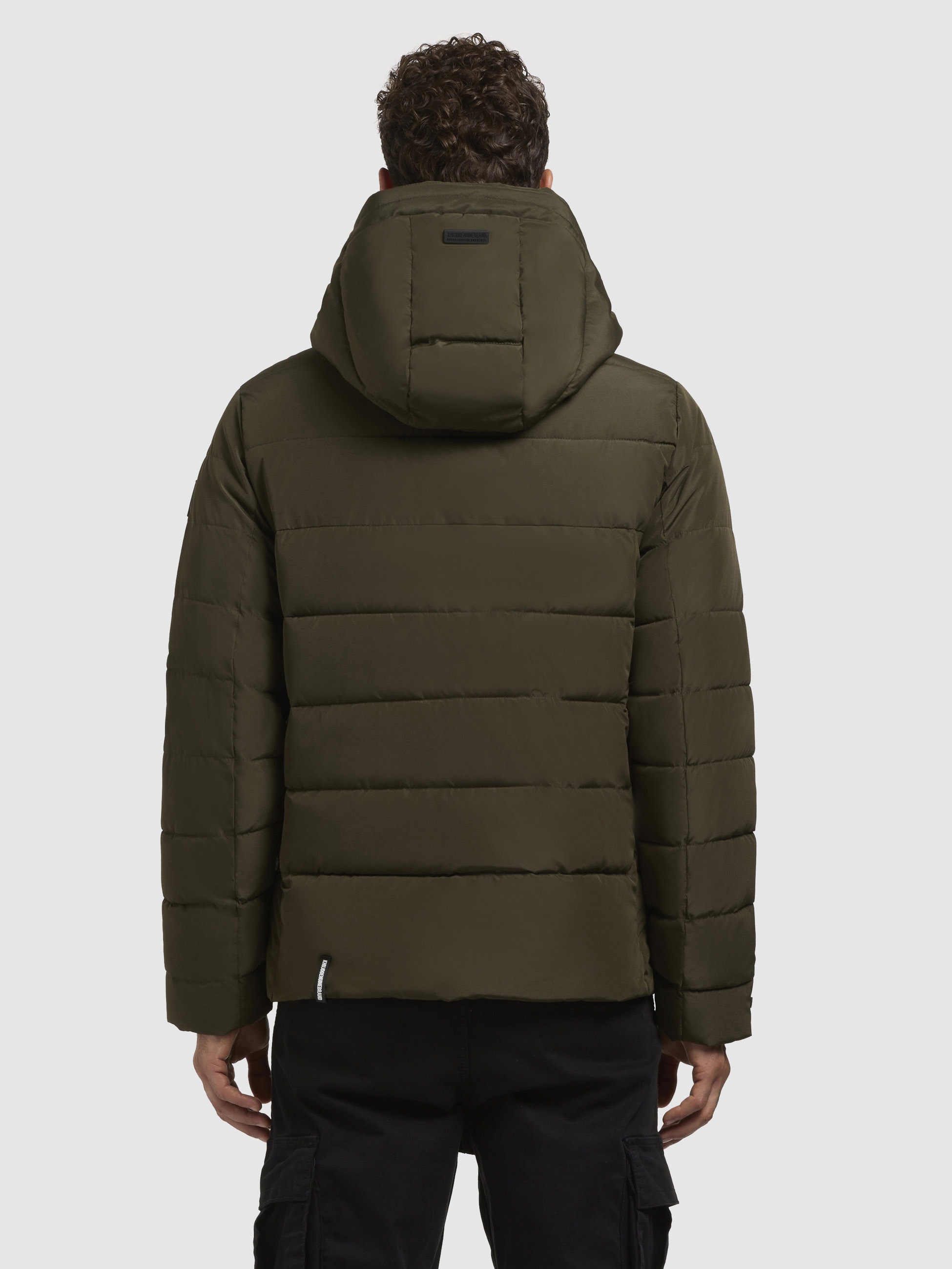 khujo Steppjacke »WOU«, mit Kapuze