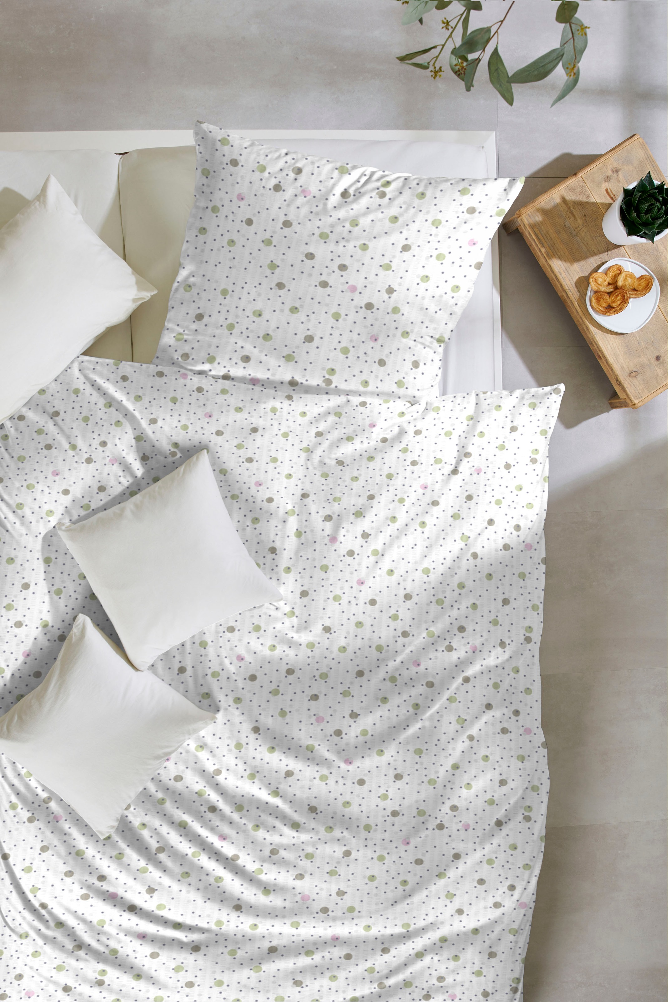 Primera Bettwäsche "Soft-Seersucker Bettwäsche Konfetti" 2 Stk. tlg. mit kl günstig online kaufen