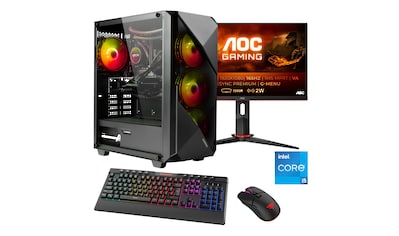 Gaming-PC-Komplettsystem »Striker SET02403«, (PCIe SSD Gen4)