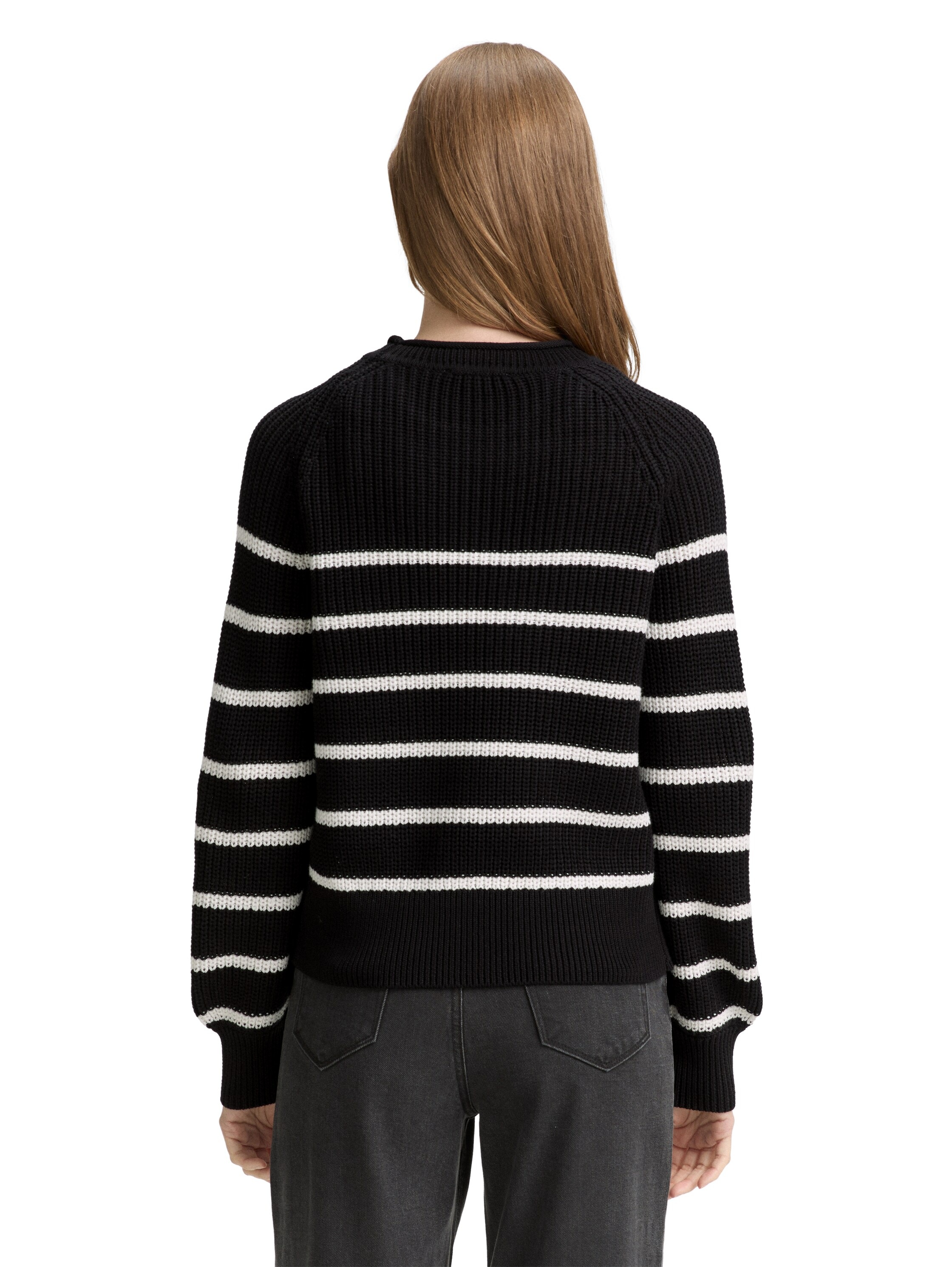 TOM TAILOR Denim Strickpullover, mit Strick-Struktur günstig online kaufen