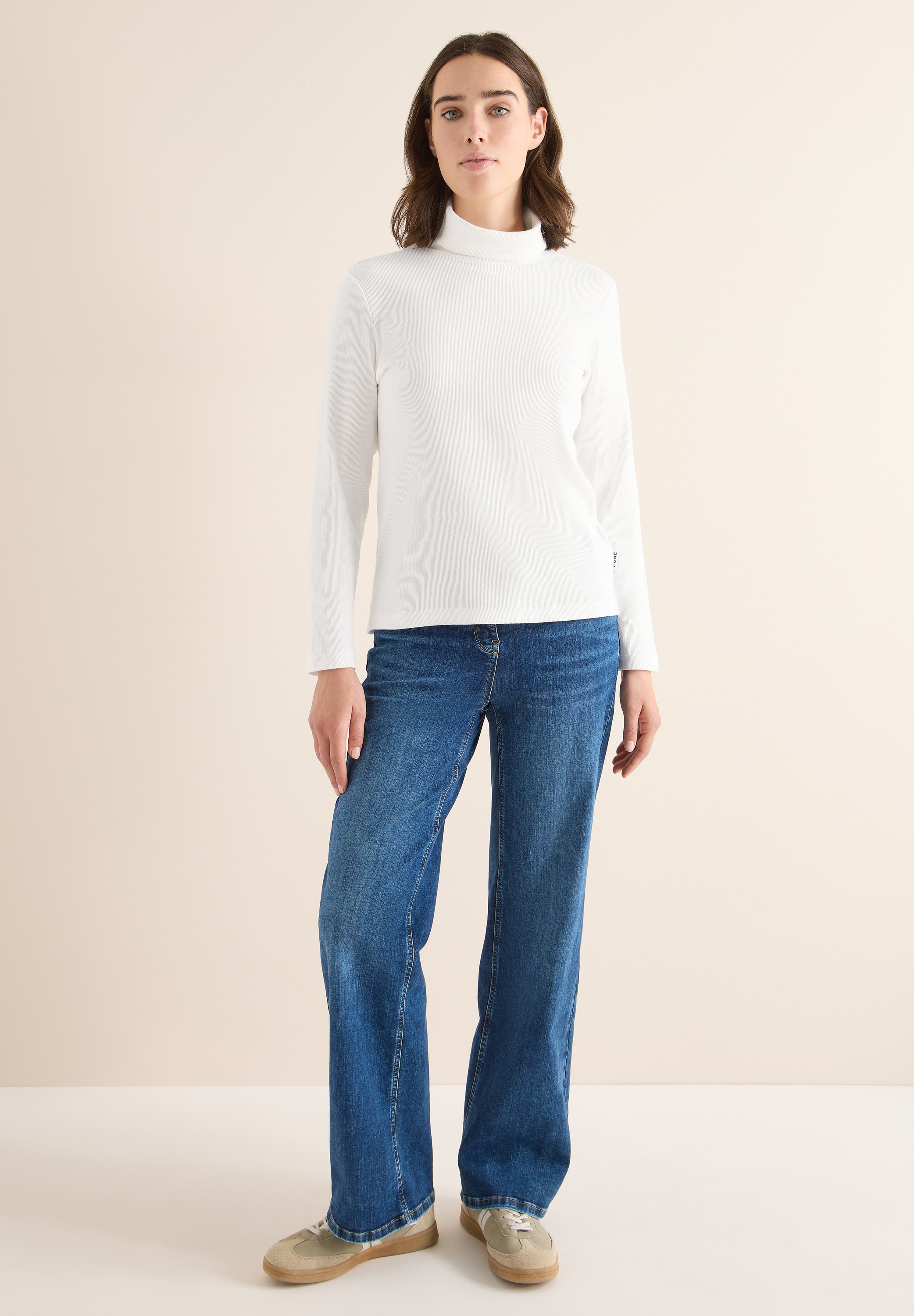 Cecil Langarmshirt mit Turtleneck