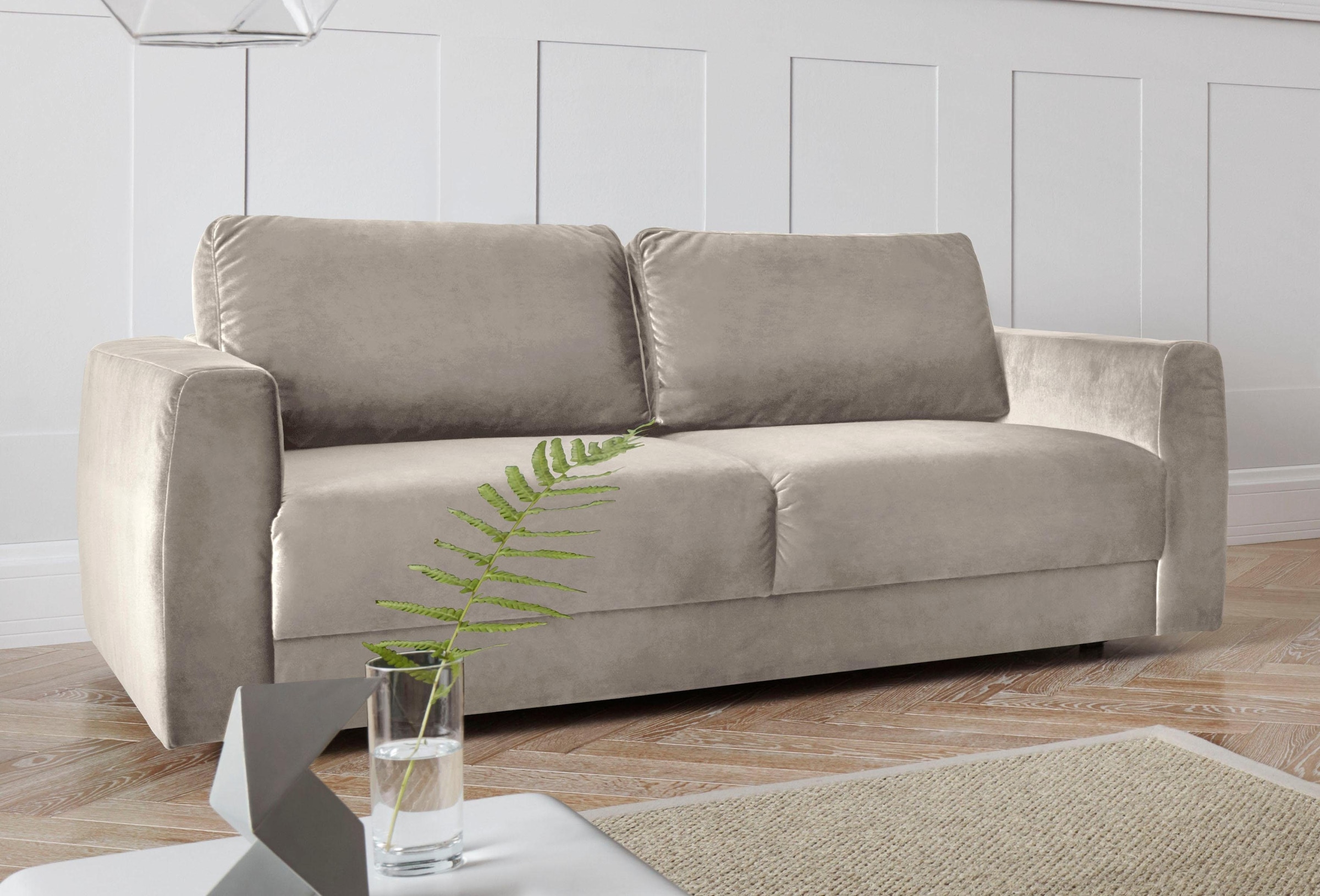 OTTO home 2-Sitzer "Hobro" in 3 Bezugsqualitäten in vielen Farben, Design b günstig online kaufen