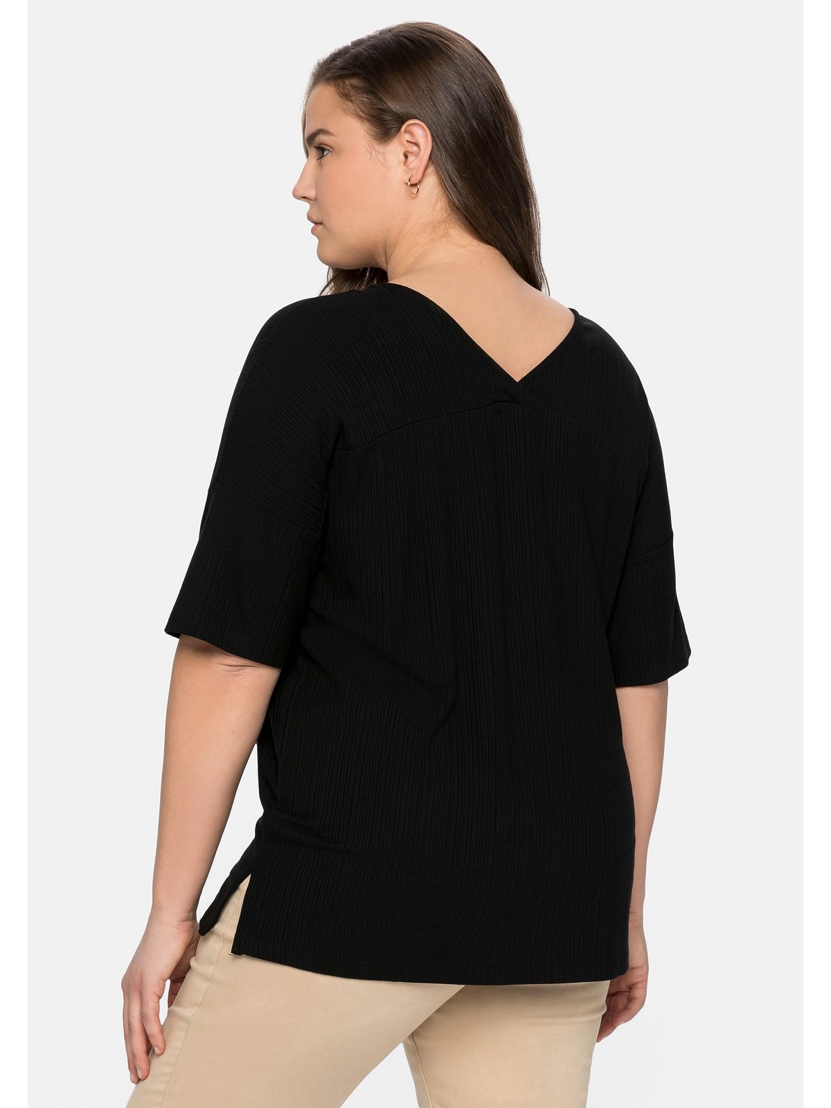 Sheego T-Shirt Streifenlook für Größen«, kaufen »Große dezenten im BAUR 