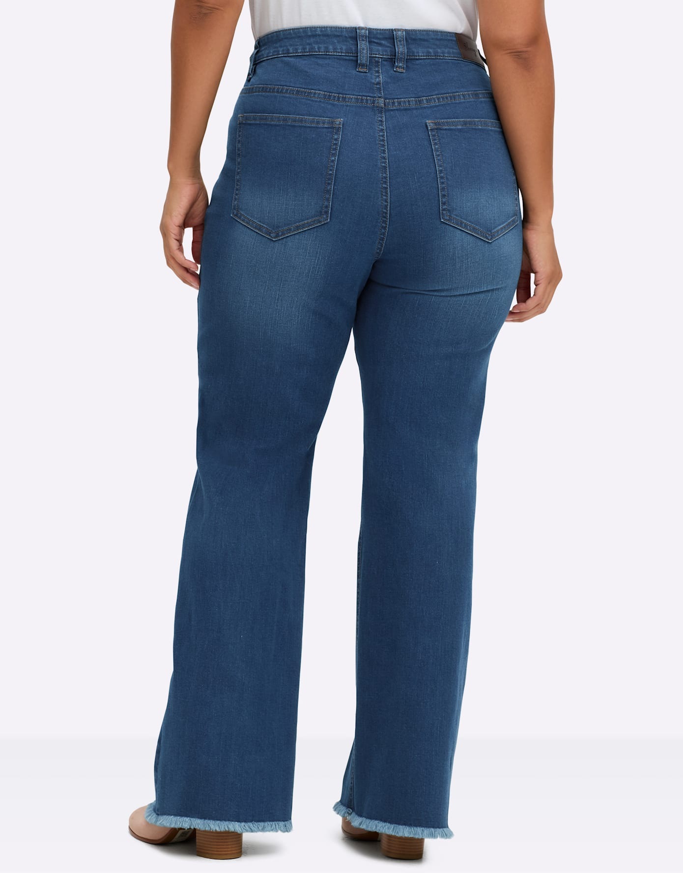 Sheego Bootcut-Jeans 1 Stk. tlg. günstig online kaufen
